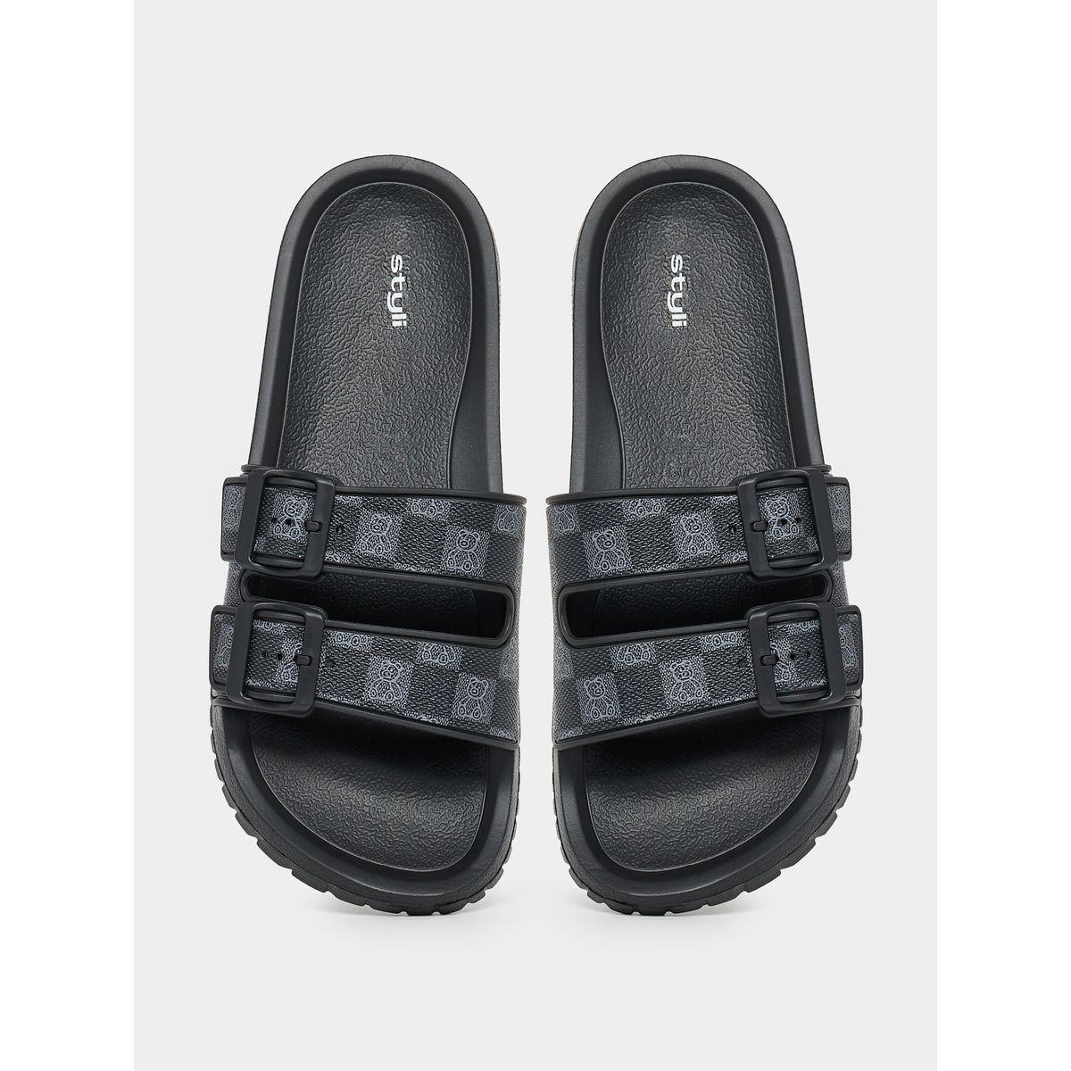 صندل بسيور مزدوجة مع إبزيم-men-shoes-sandals-image-5