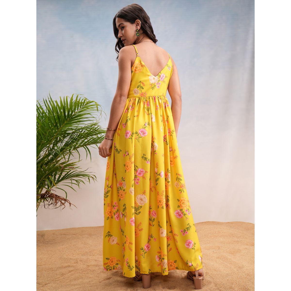 Vishudh X Styli  Floral Print Strappy Maxi Dress-women-clothing-dresses-image-3