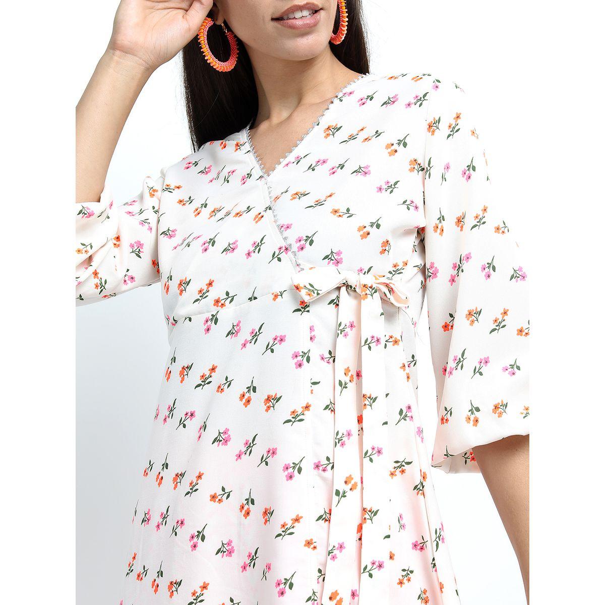 مجموعة من 3 - كورتا وبنطال بالازو مع دوباتا فيشود × ستايلي-women-clothing-ethnicwear-kurtasets-image-6