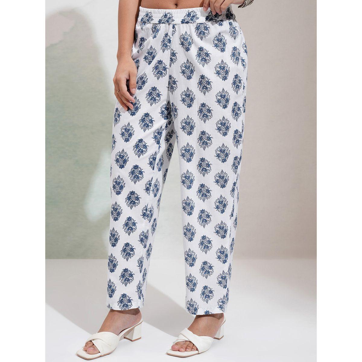 مجموعة من 3 - كورتا وبنطال مع دوباتا فيشود × ستايلي-women-clothing-ethnicwear-kurtasets-image-7