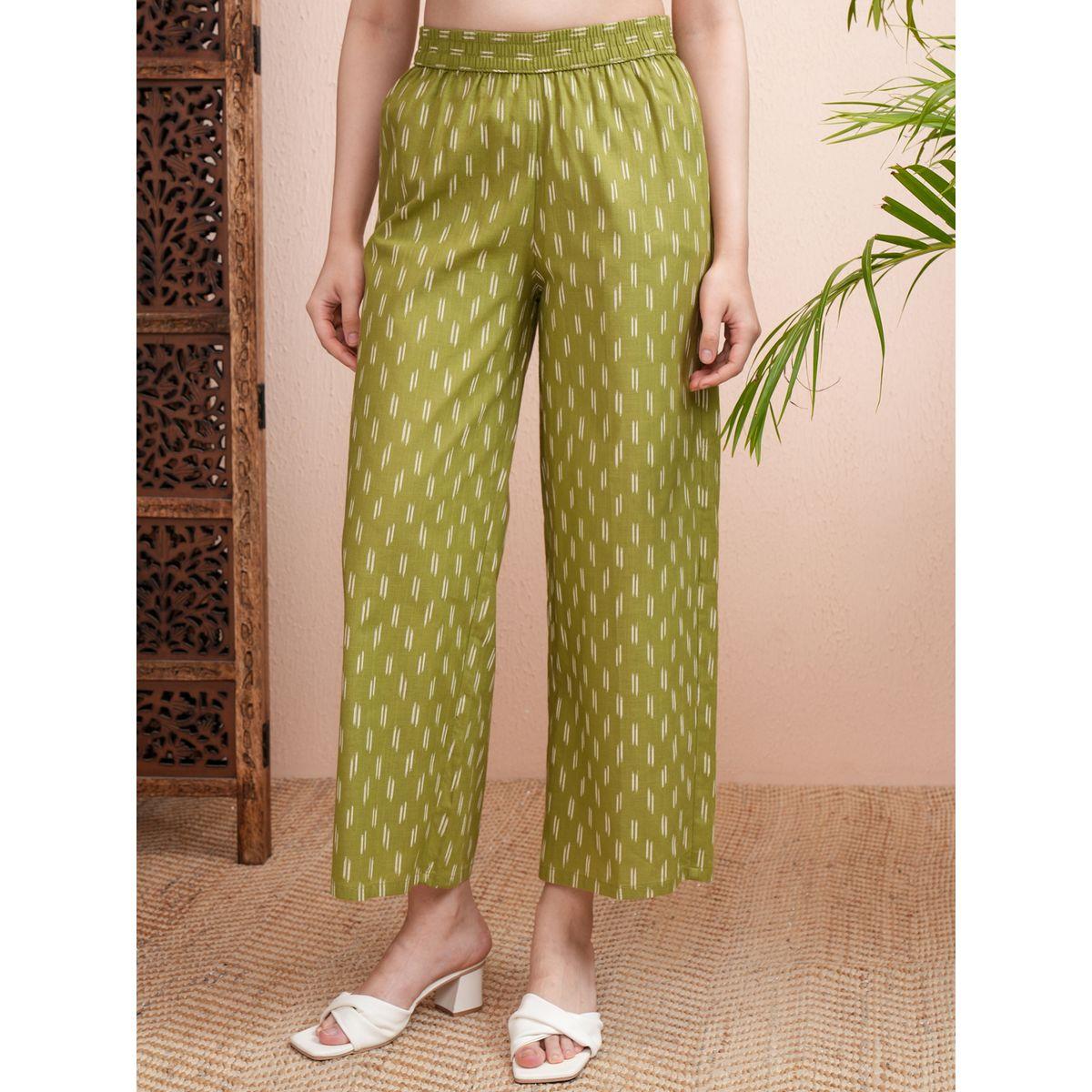 Vishudh X Styli  All Over Print Cotton Kurta & Palazzo Set-women-clothing-ethnicwear-kurtasets-image-7
