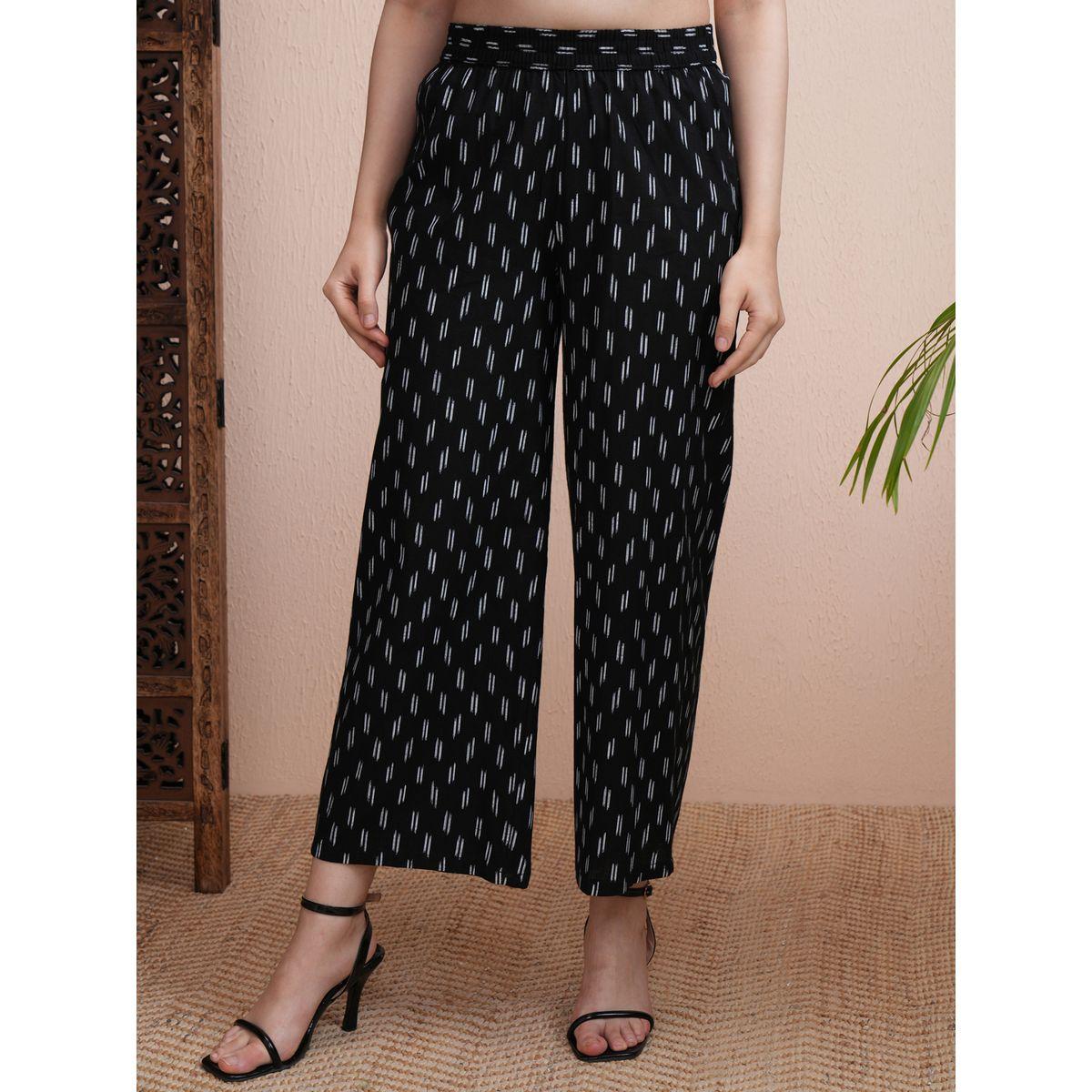 مجموعة من بنطال بالازو وكورتا مطبعة بالكامل فيشود × ستايلي-women-clothing-ethnicwear-kurtasets-image-7