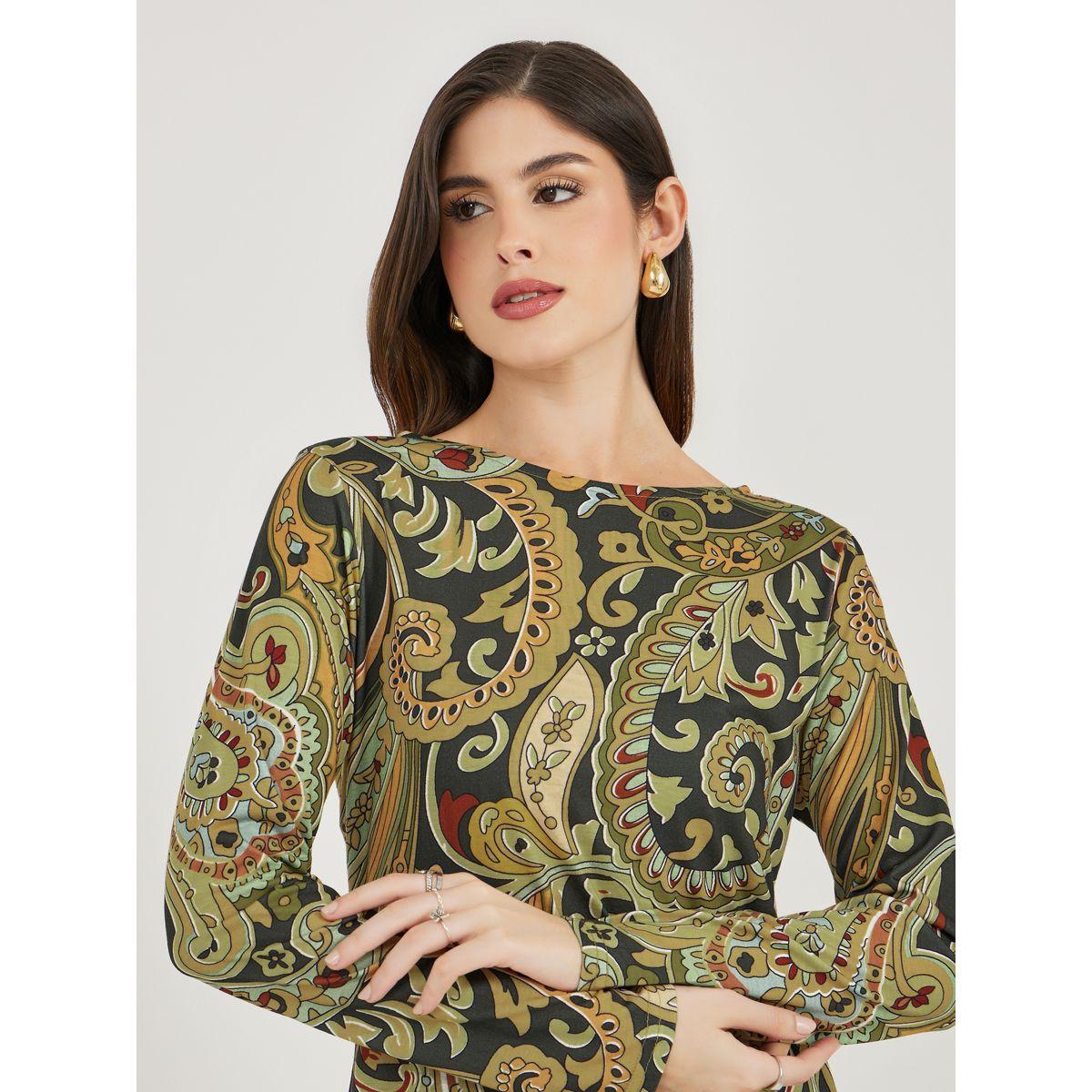 فستان طويل مطبع بالكامل بأكمام طويلة-women-clothing-dresses-image-5