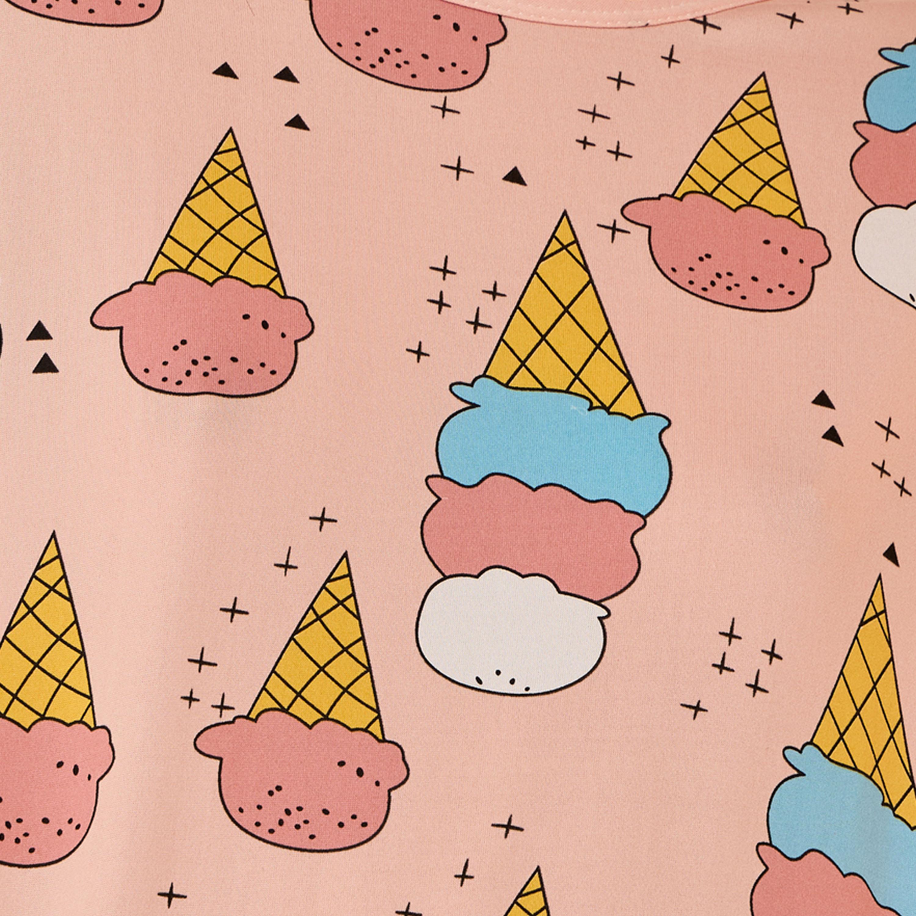 Take Two All Over Ice Cream Print Long Sleeves T-Shirt and Pyjama Set-women-clothing-nightwear-pyjamas-longsets-image-3