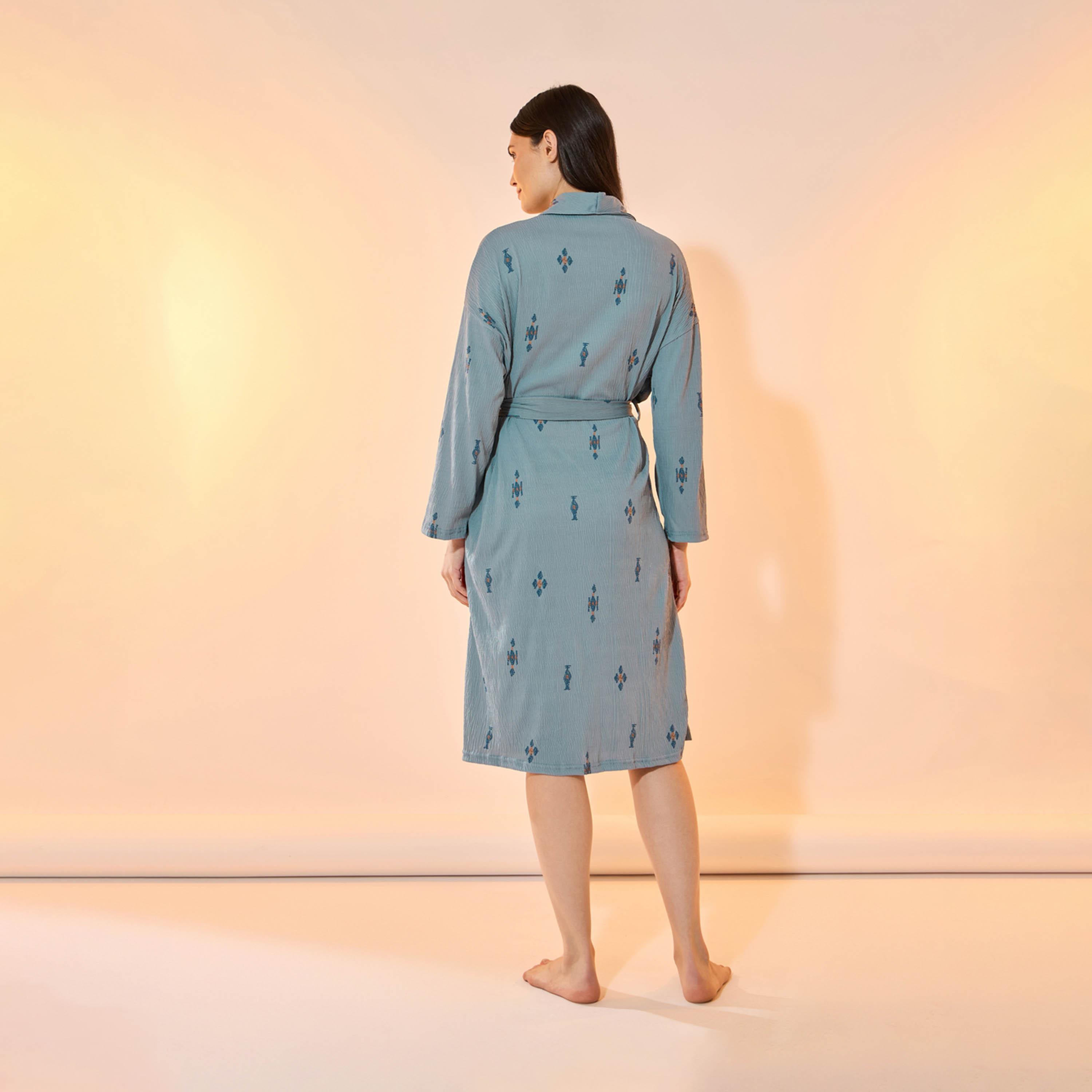 Take Two All Over Print Robe with Tie-Up Belt and Pockets-women-clothing-nightwear-robes-image-4