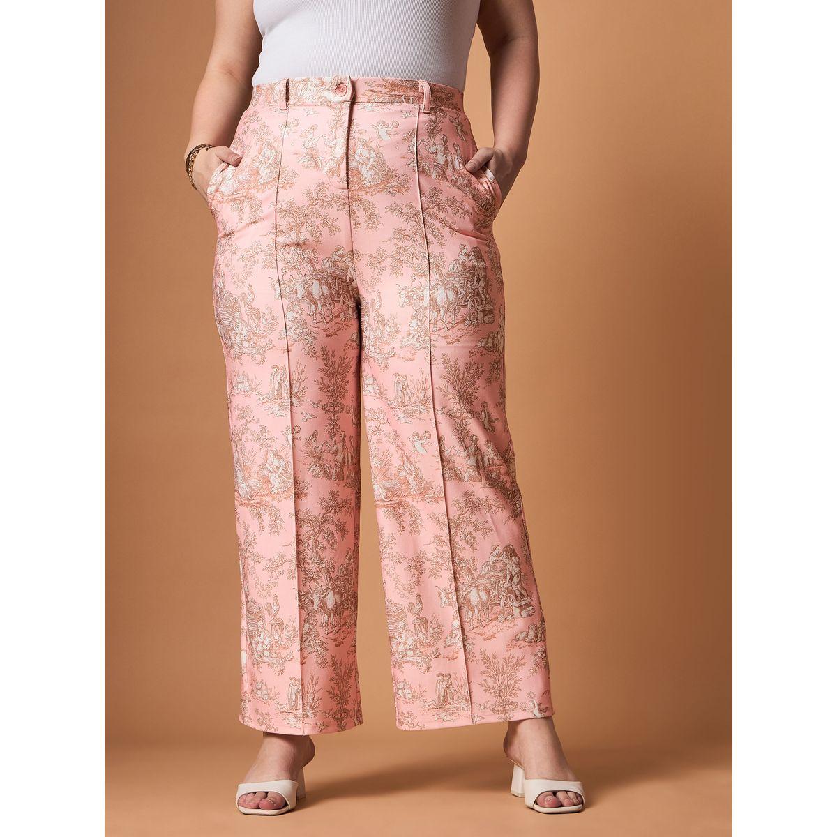 Sassafras X Styli  Plus Size Floral Print Shawl Collar Blazer and Straight Pants Set-women-clothing-dresses-image-7