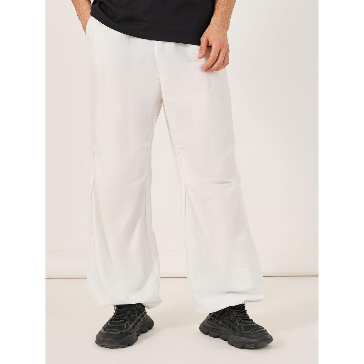 Styli Baggy Parachute Pants with Toggle Cuffed Detail-men-clothing-bottoms-joggers-image-1
