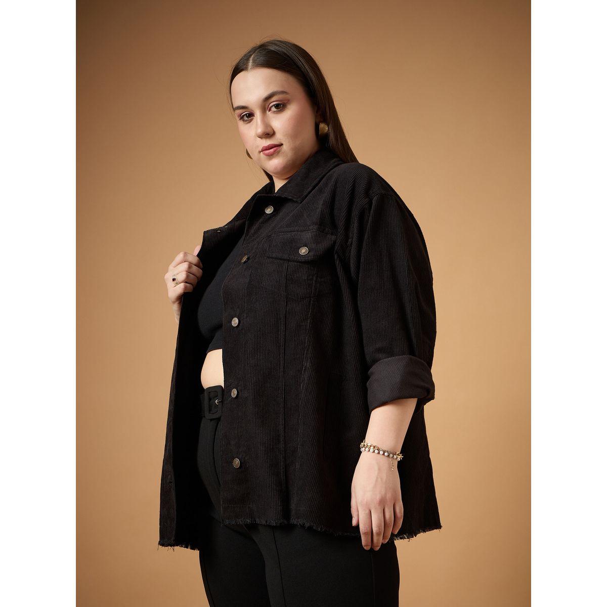 شاكيت كوردروي بمقاس كبير وتفاصيل جيوب ساسافراس × ستايلي-women-winterwear-coatsandjackets-jackets-image-3