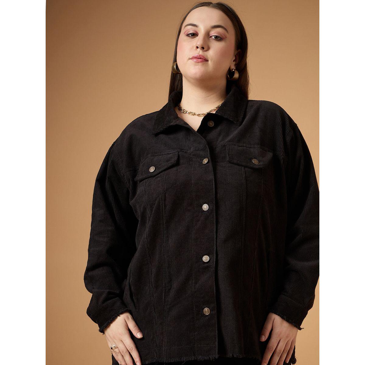شاكيت كوردروي بمقاس كبير وتفاصيل جيوب ساسافراس × ستايلي-women-winterwear-coatsandjackets-jackets-image-6