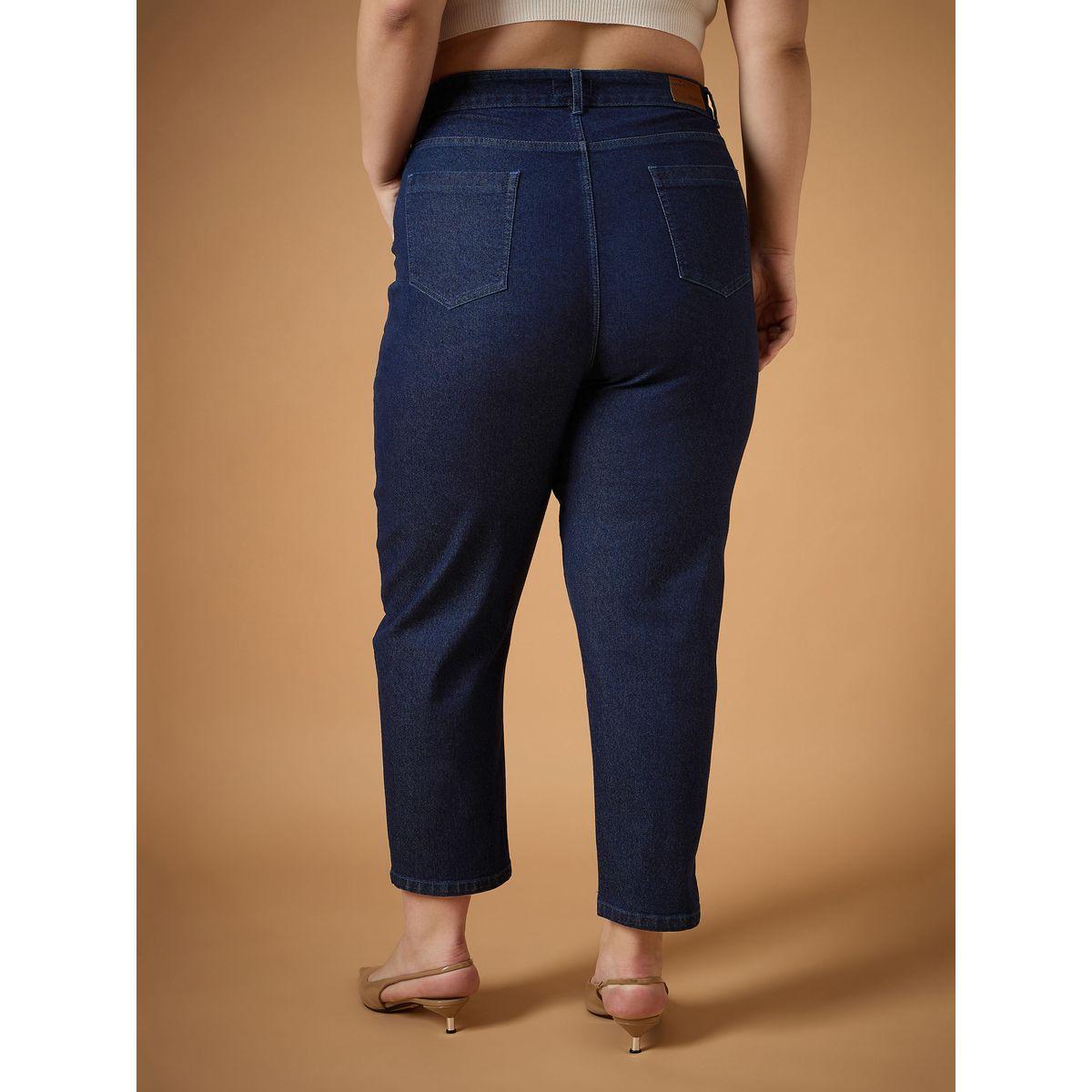 Sassafras X Styli  Plus Size Mid Rise Balloon Fit Jeans-women-clothing-bottoms-jeans-image-5