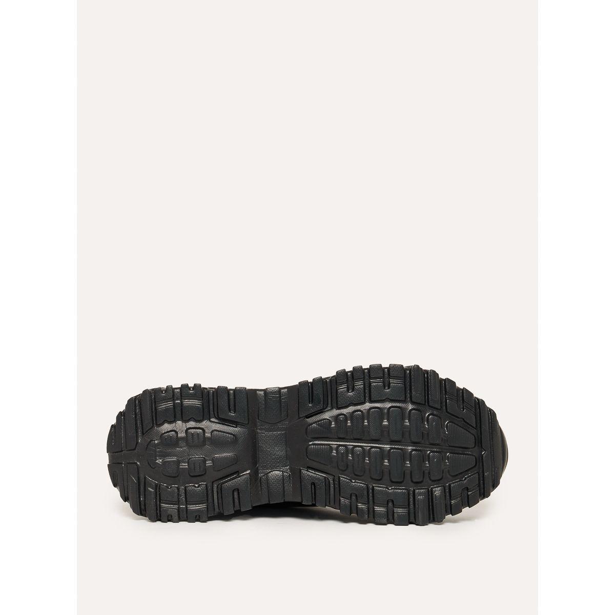 Take Two Textured Lace-Up Chunky Sneakers-women-shoes-sneakers-image-7