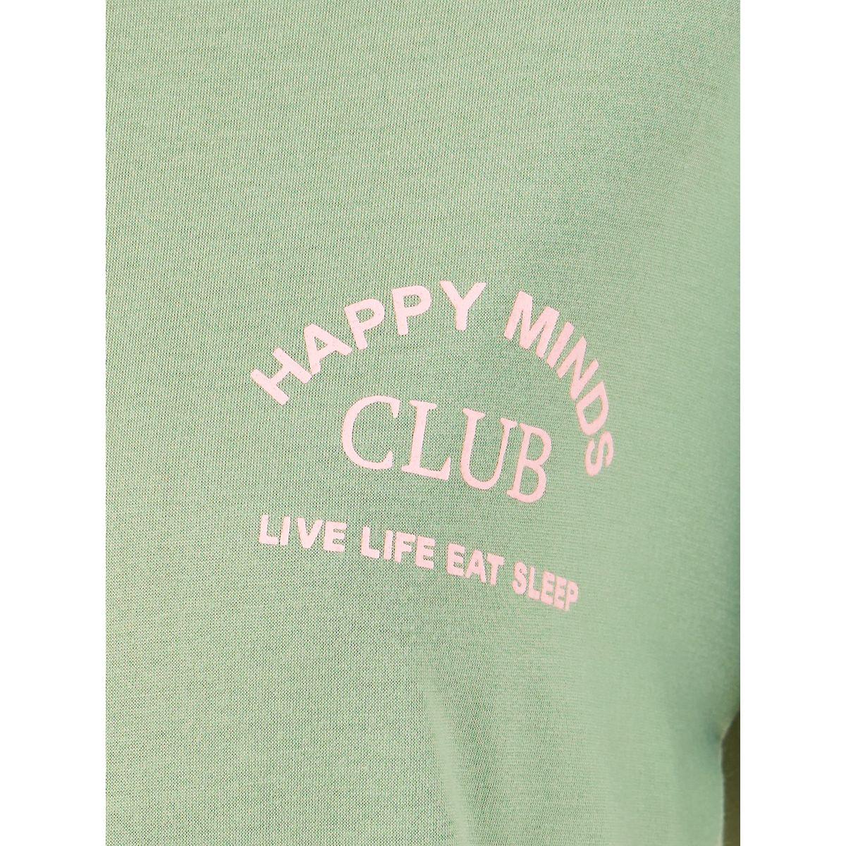 Double Script Slogan Dropped Shoulder T-Shirt and Graphic Pyjama Set-women-clothing-nightwear-pyjamas-longsets-image-5