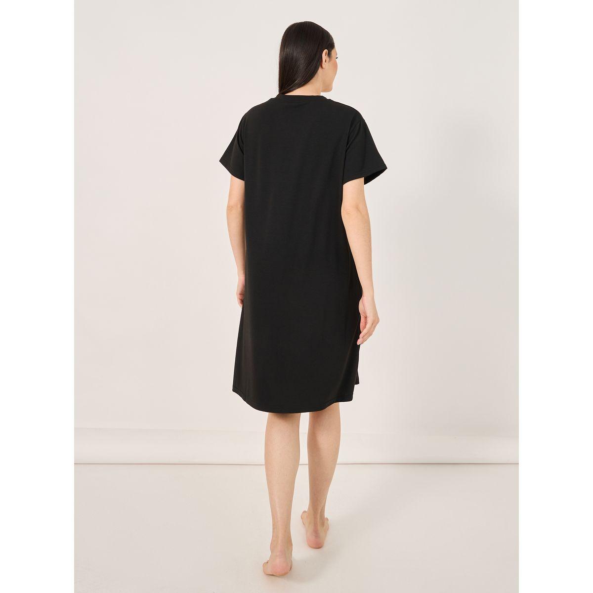 Wild Animal Print Sleep T-Shirt Dress-women-clothing-nightwear-nighties-image-4