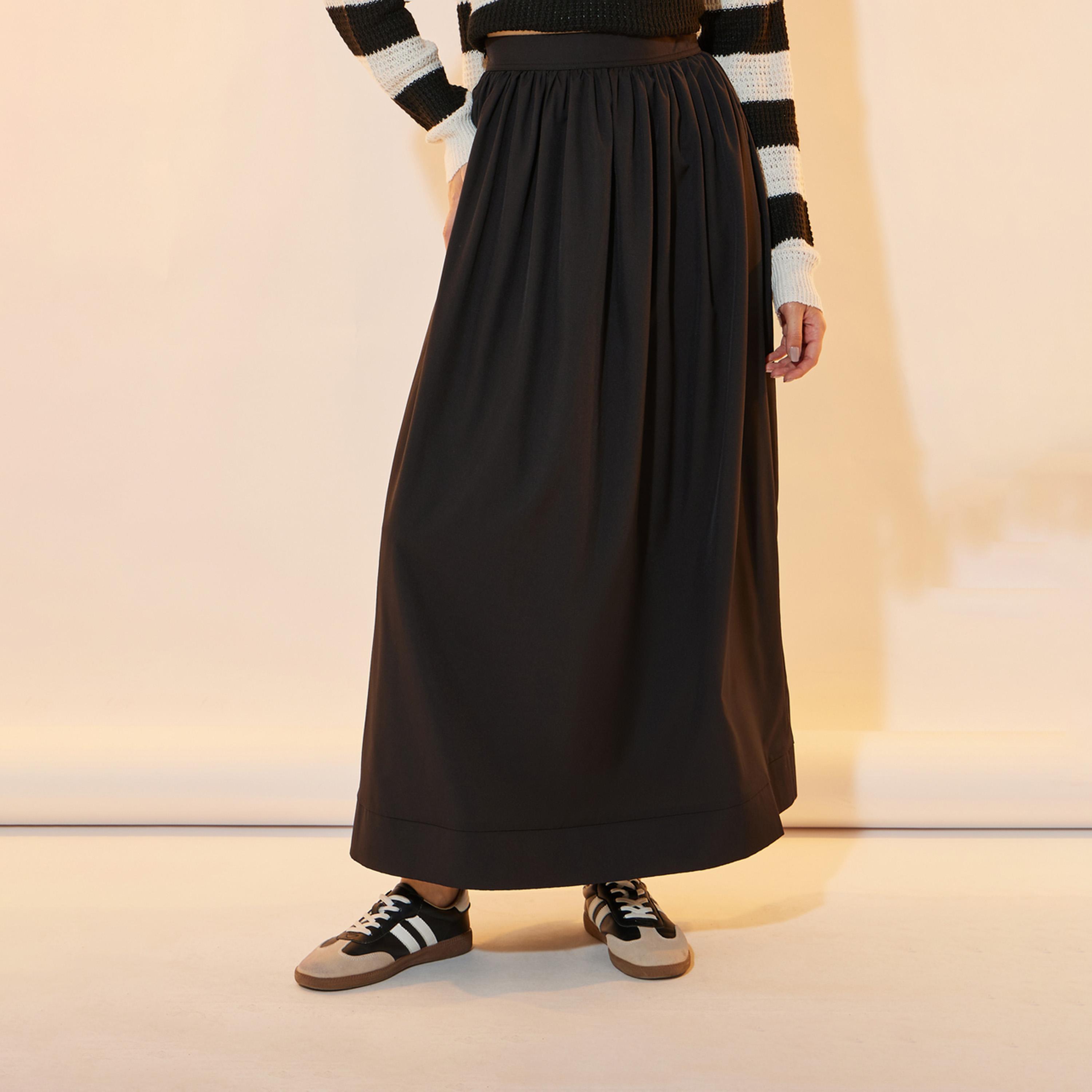 Take Two Solid High Rise Maxi Skirt-women-clothing-bottoms-skirts-image-2
