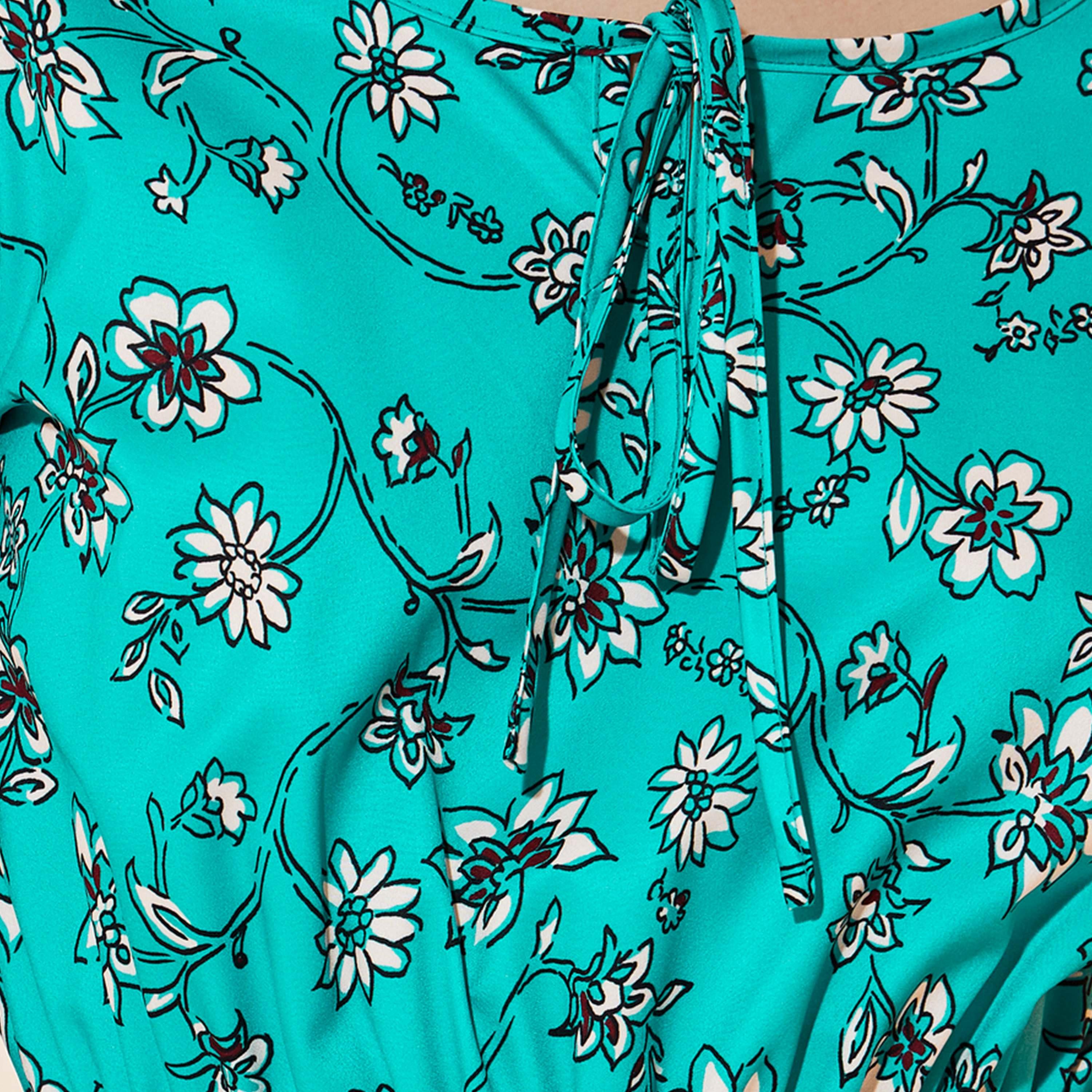 Take Two Floral Print Bell Sleeves A-Line Midi Dress-women-clothing-dresses-image-3