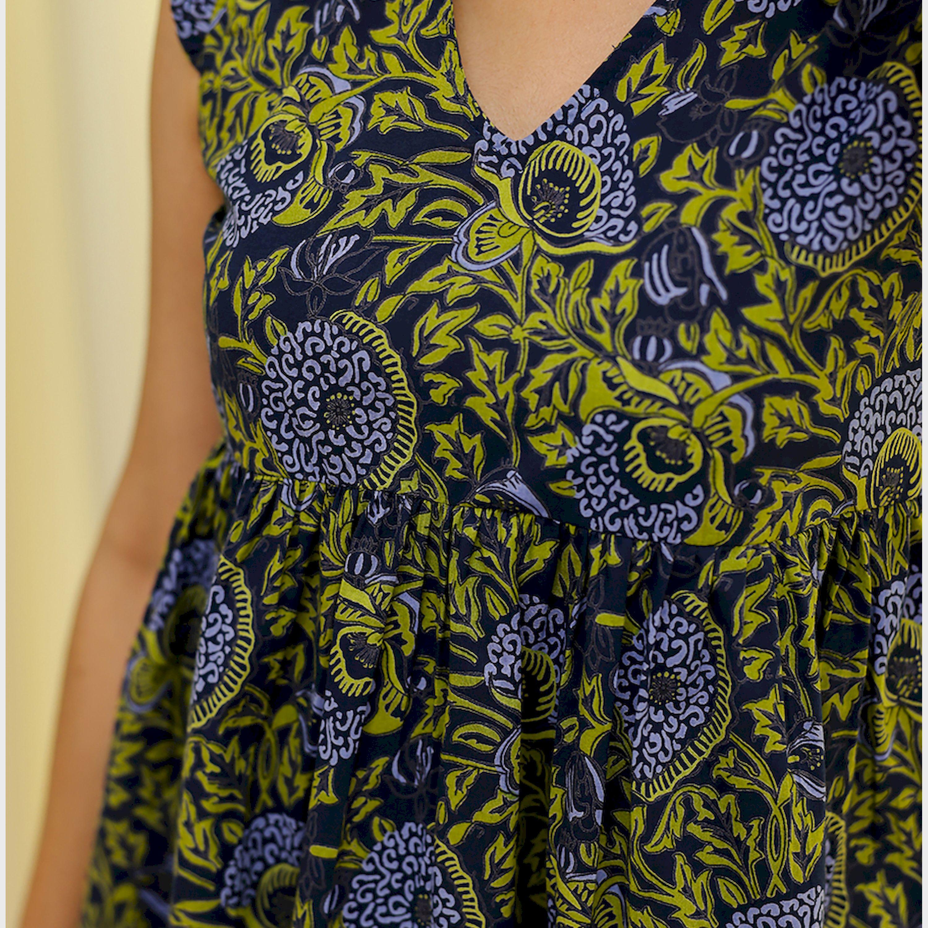Sanskrutihomes X Styli Floral Printed Pure Cotton Night Suit-women-clothing-nightwear-pyjamas-longsets-image-5