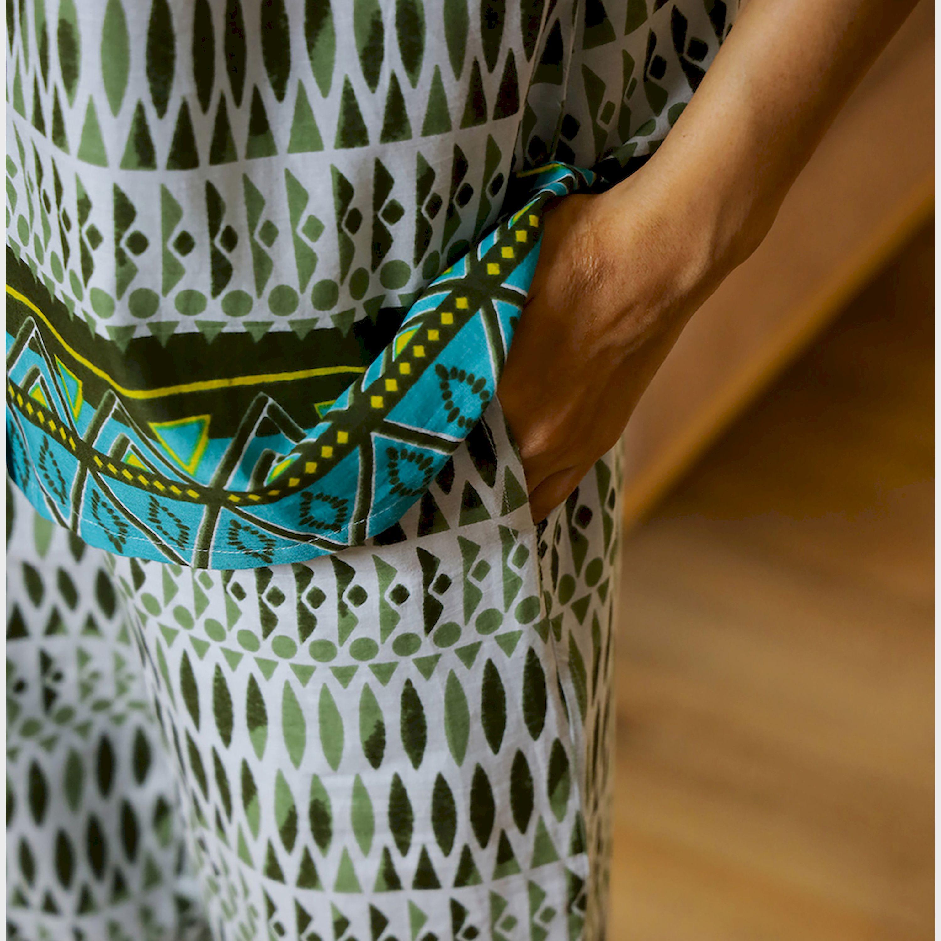 سانسكروتي هومز × ستايلي - طقم نوم للنساء بطبعة هندسية-women-clothing-nightwear-pyjamas-longsets-image-6