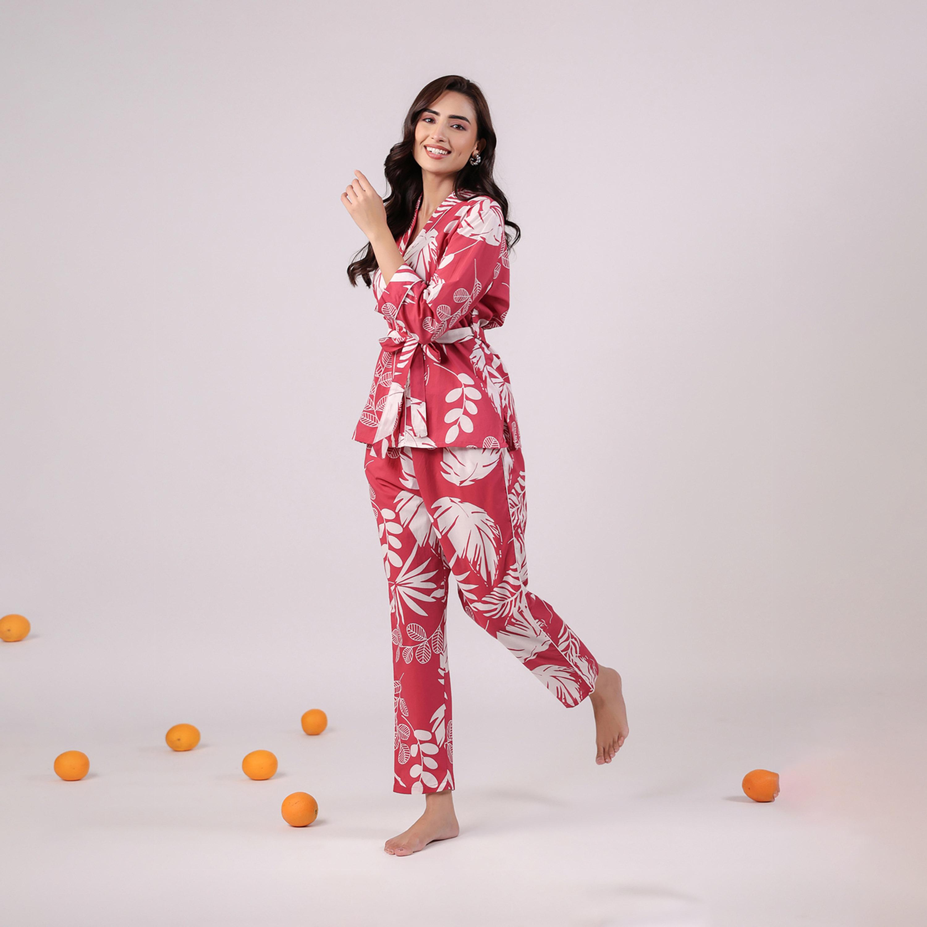 Sanskrutihomes X Styli Women Printed Cotton Night Suit-women-clothing-nightwear-pyjamas-longsets-image-4