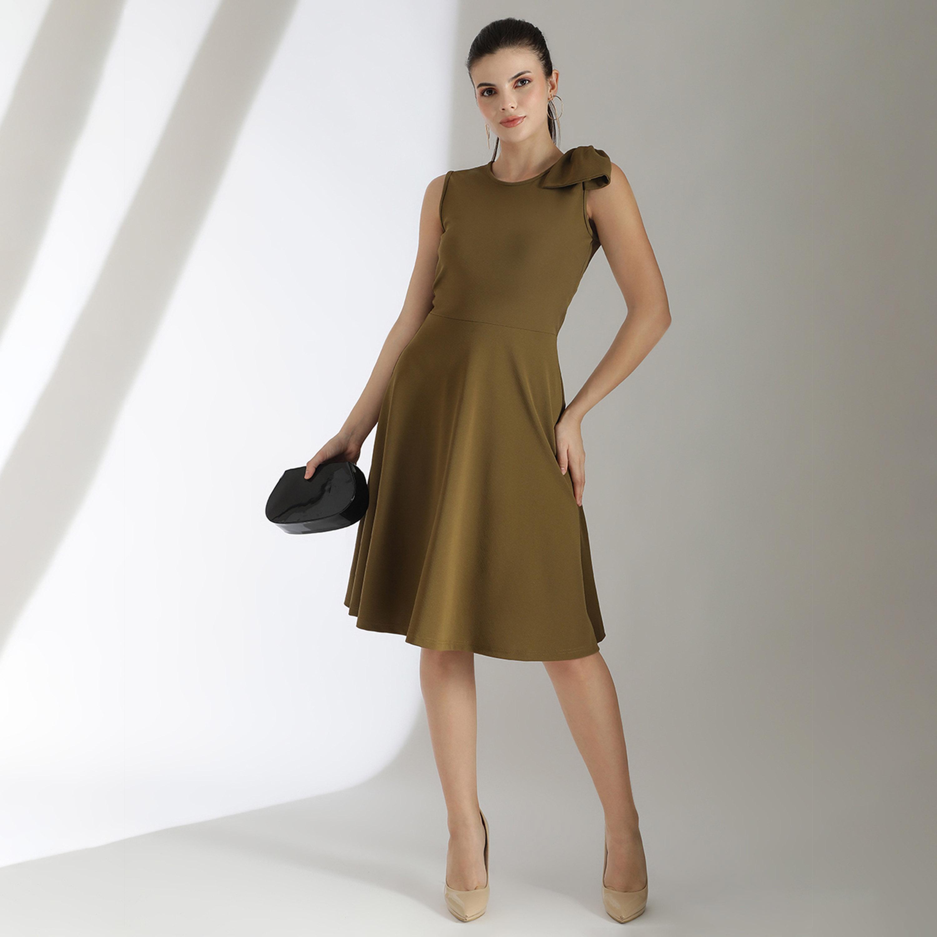 كوتي × ستايلي - فستان نسائي واسع من الأسفل-women-clothing-dresses-image-1