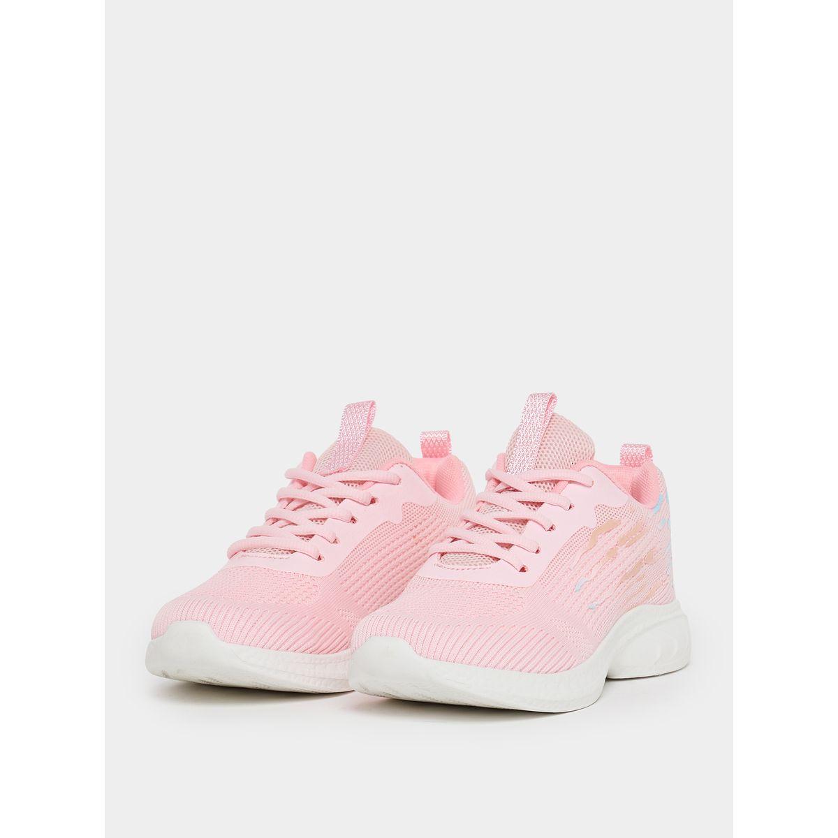 حذاء سنيكرز بتفاصيل شبكية ورباط غلق-women-shoes-sneakers-image-3