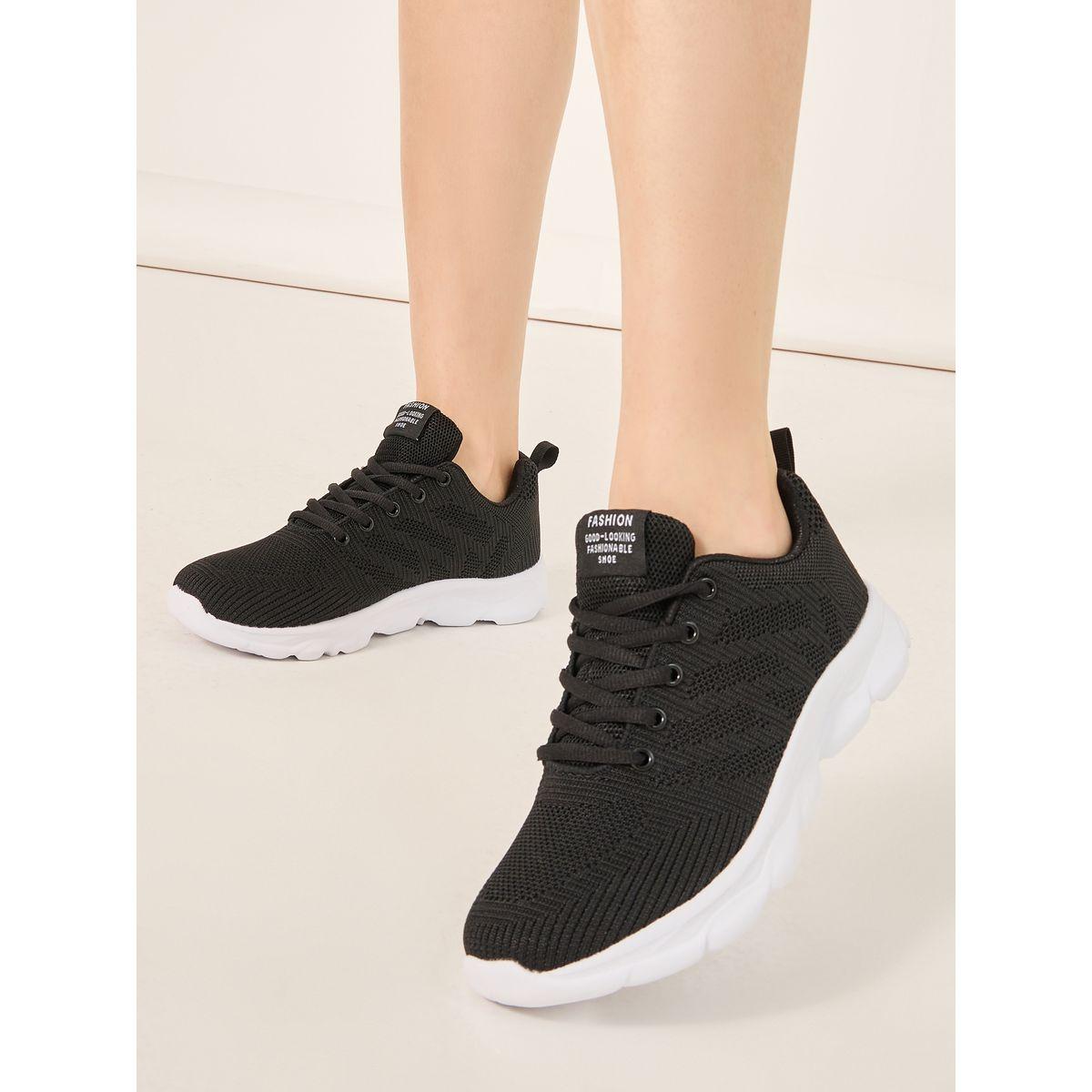 Take Two Mesh Upper Lace Up Sport Sneakers-women-shoes-sneakers-image-1