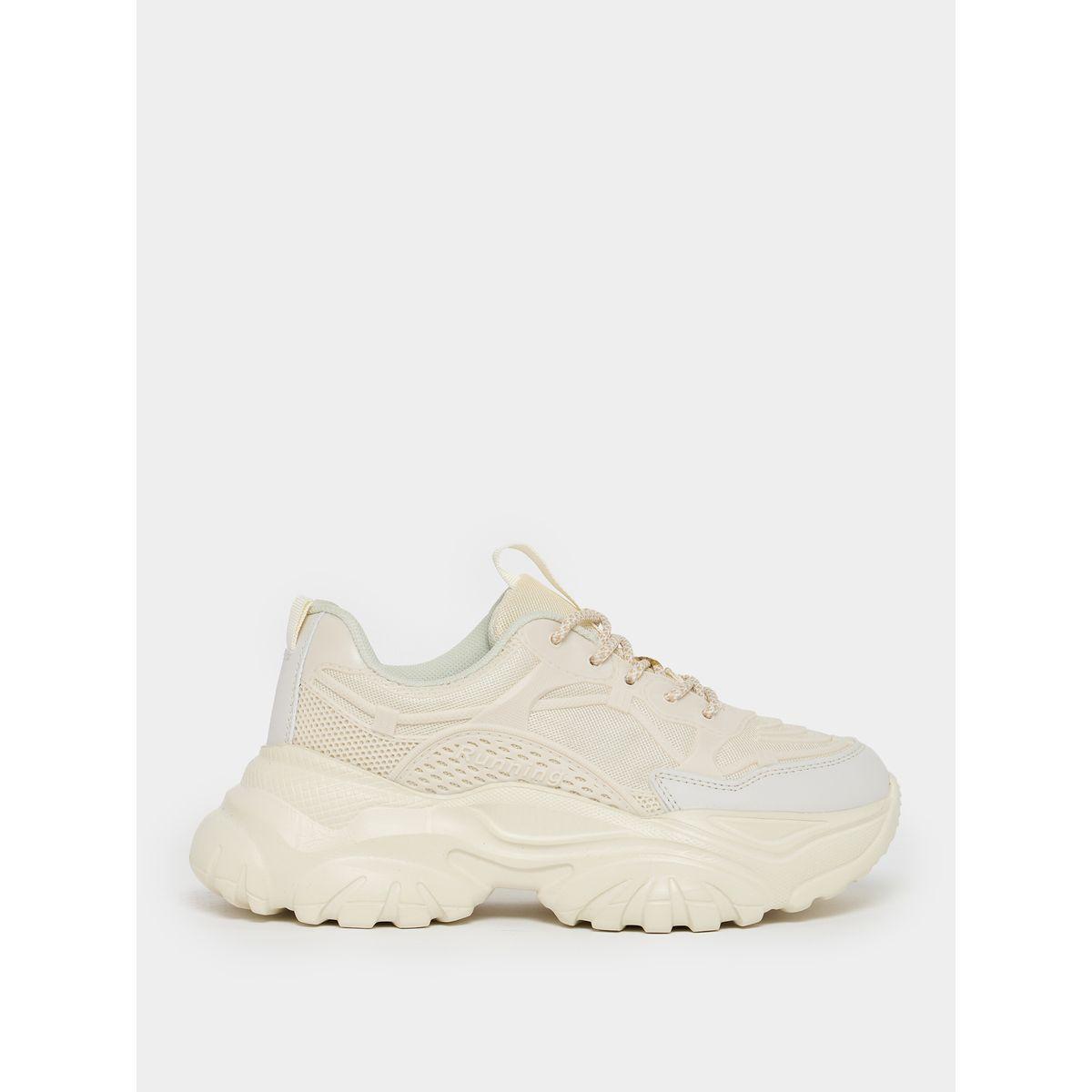 Take Two Textured Lace Up Chunky Sneakers-women-shoes-sneakers-image-2