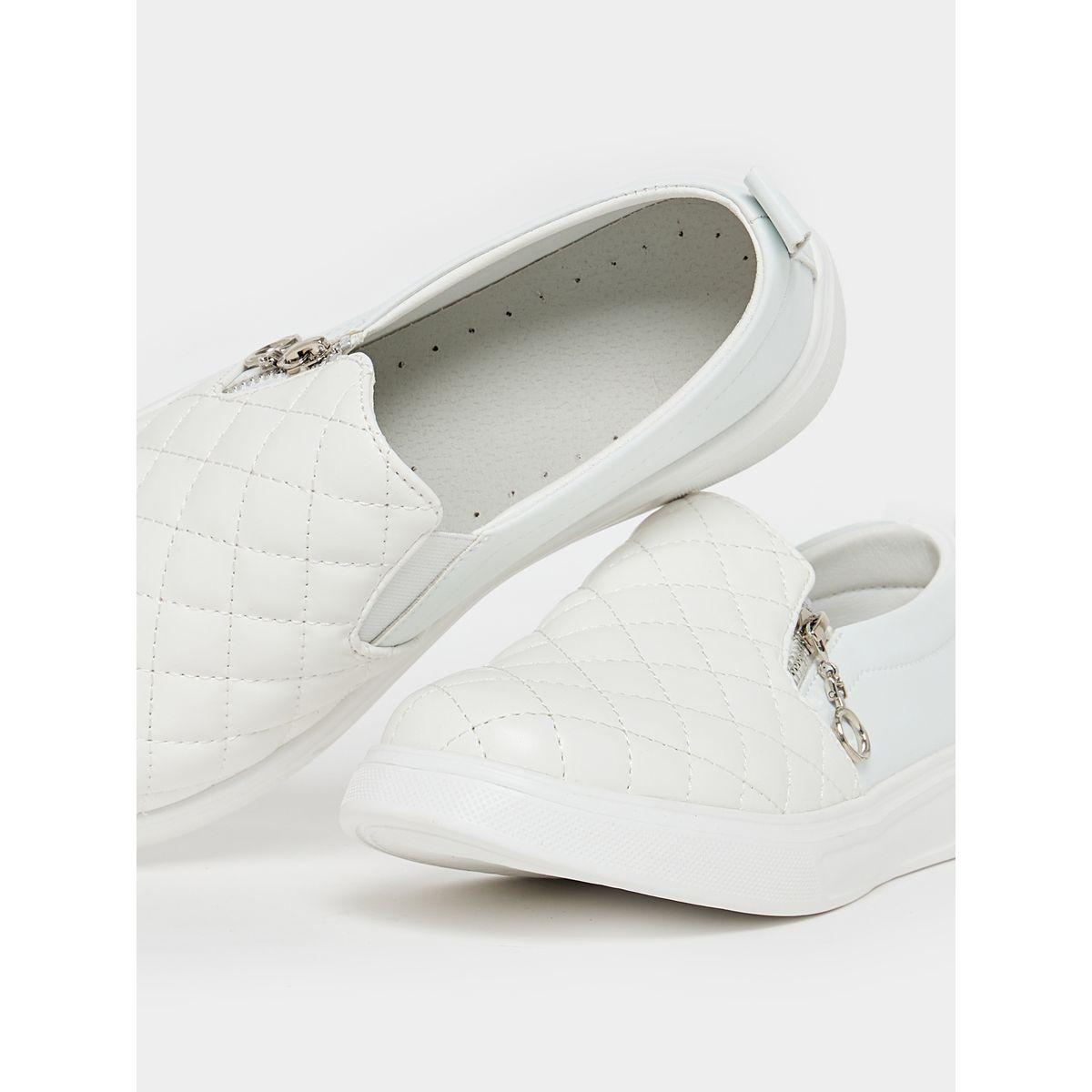 Take Two Zip Panel Detail Quilted Casual Shoes-women-shoes-sneakers-image-4