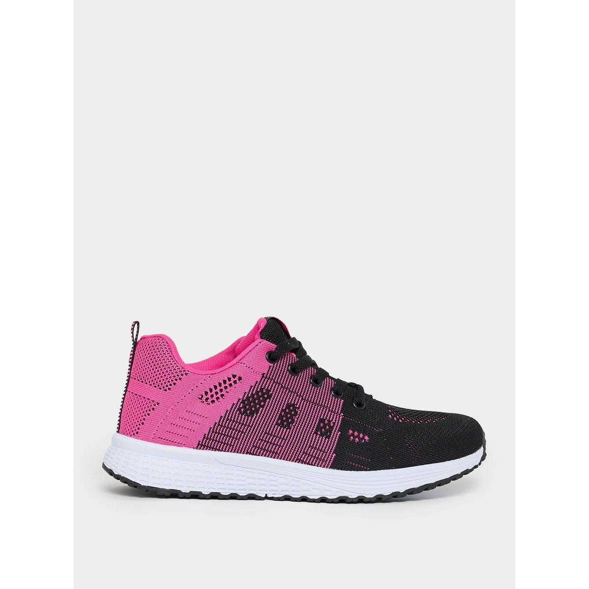 Take Two Mesh Upper Lace Up Sport Sneakers-women-shoes-sneakers-image-2