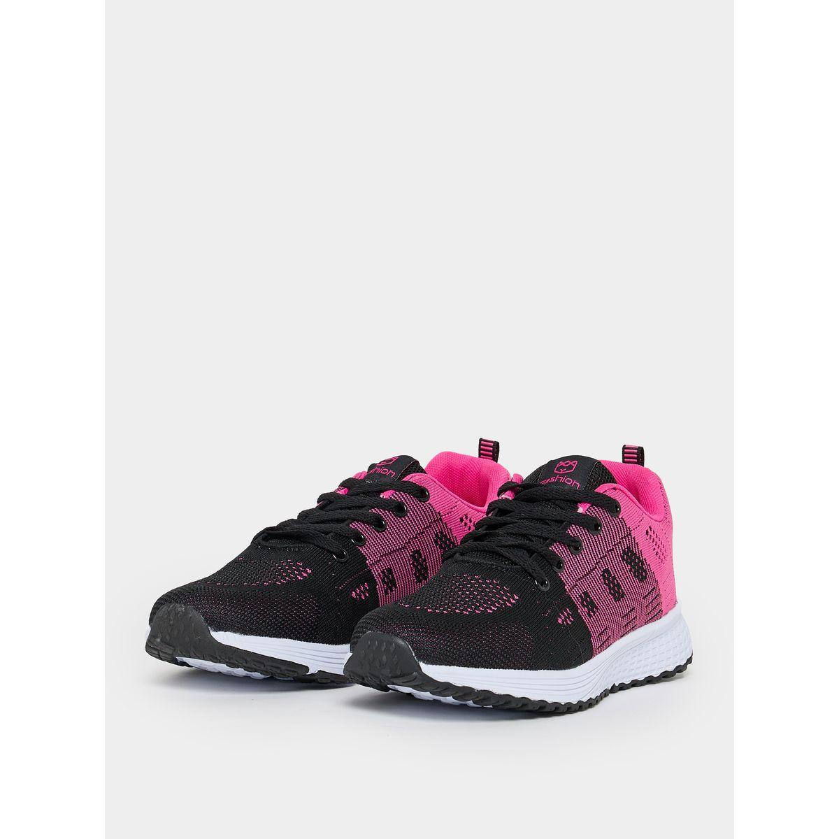 Take Two Mesh Upper Lace Up Sport Sneakers-women-shoes-sneakers-image-3