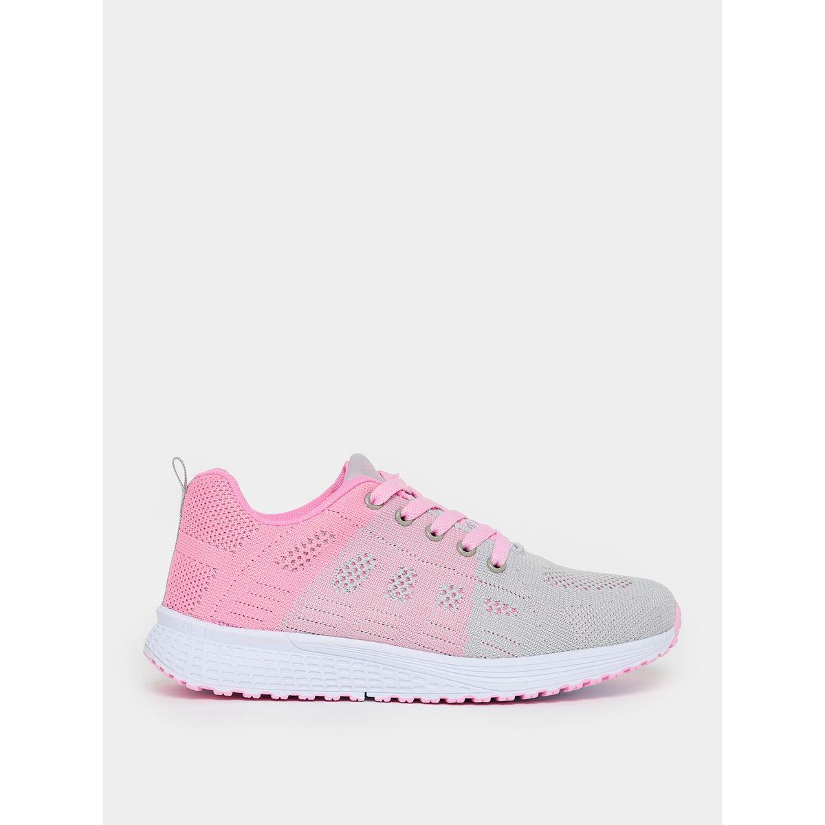 Take Two Mesh Upper Lace Up Sport Sneakers-women-shoes-sneakers-image-2