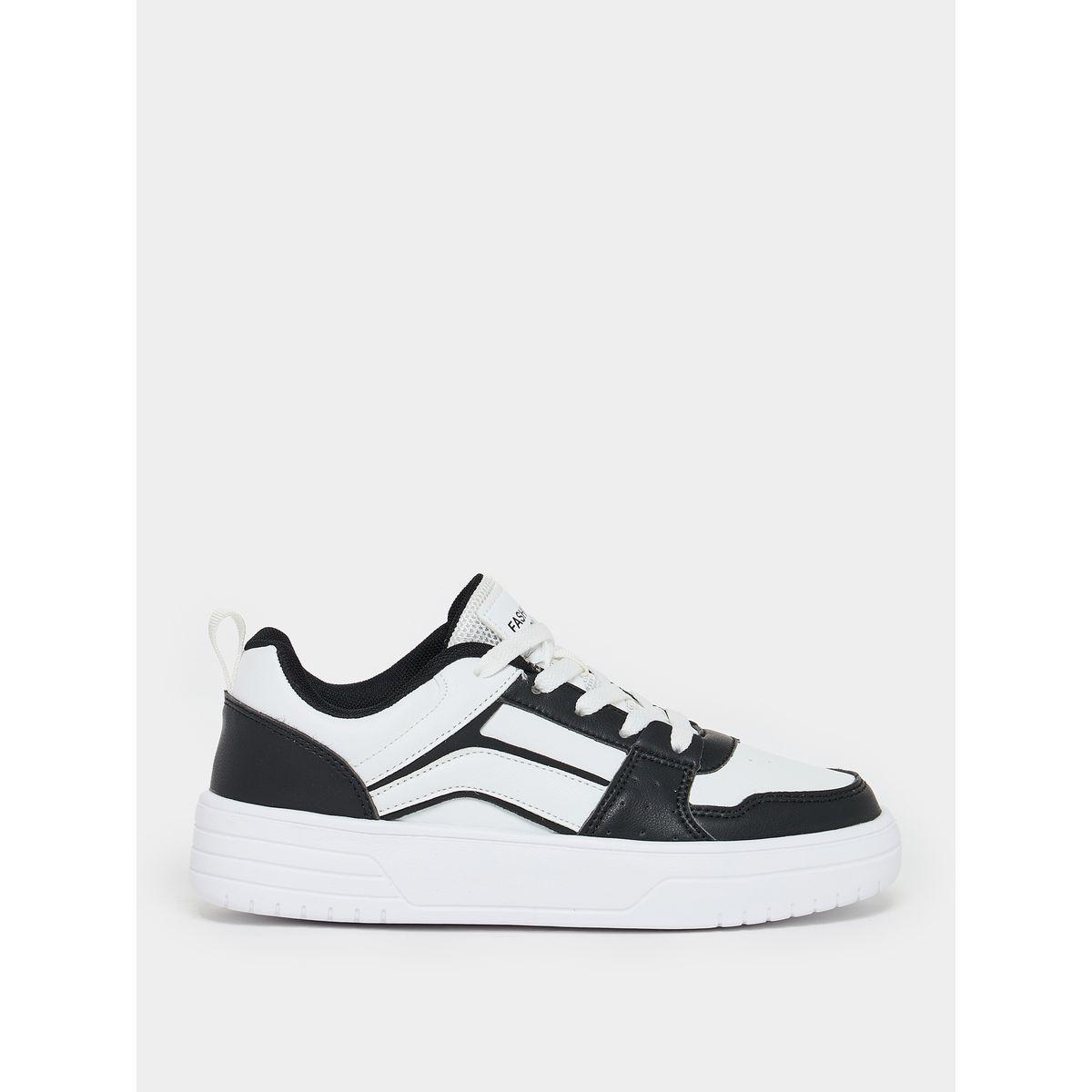 Take Two Color Block Thick Sole Sneakers-women-shoes-sneakers-image-2