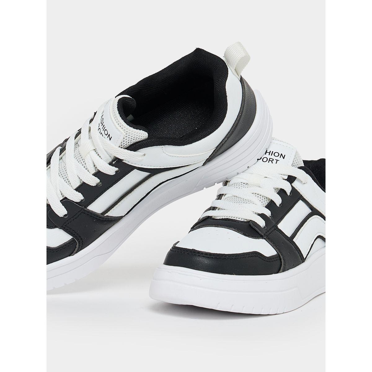 Take Two Color Block Thick Sole Sneakers-women-shoes-sneakers-image-4