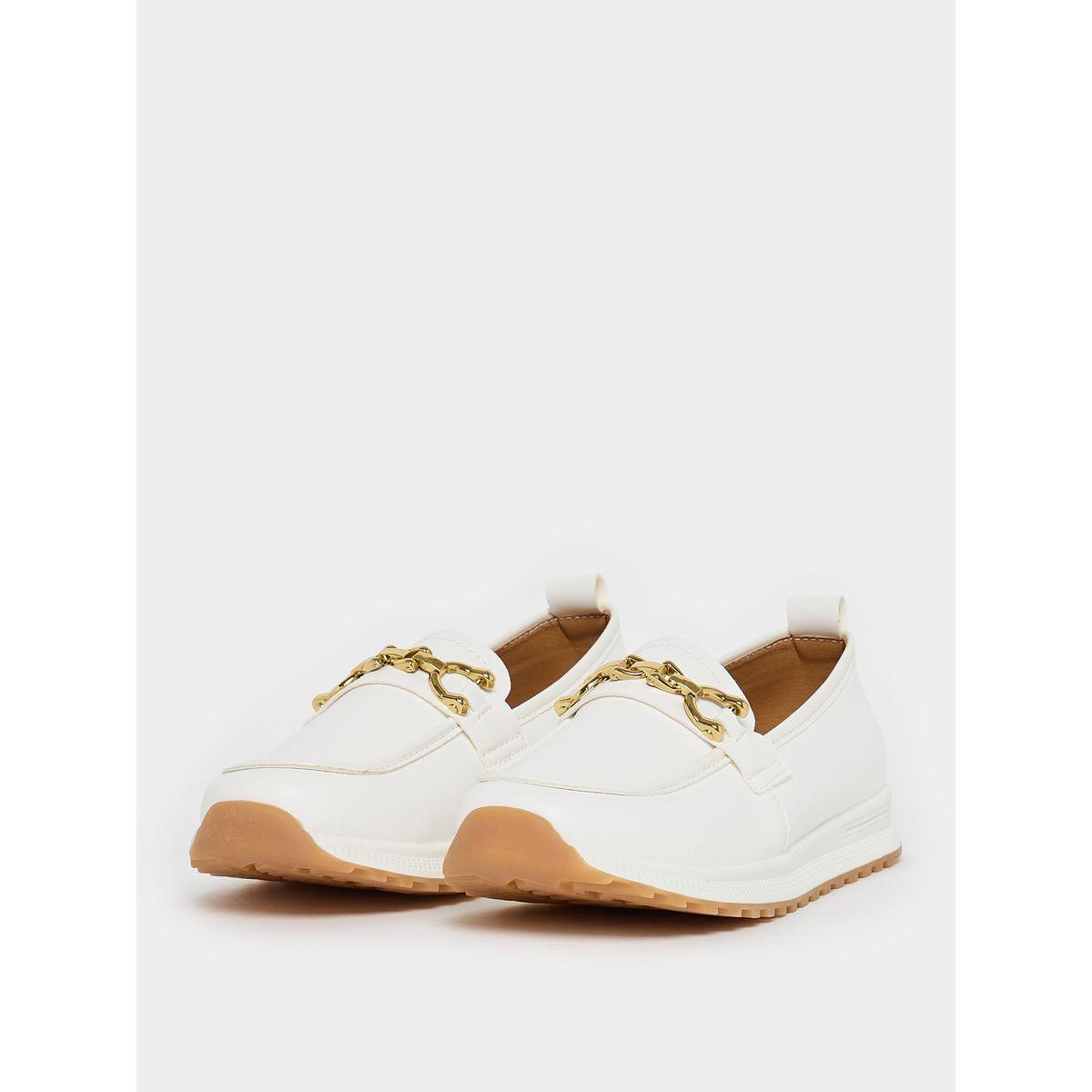 Take Two Buckle Accent Detail Casual Shoes-women-shoes-loafersandmoccasins-image-3
