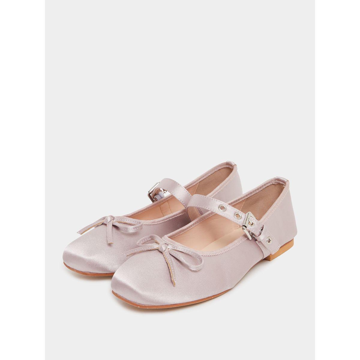 حذاء باليرينا بسير واحد وتفاصيل ريبون-women-shoes-ballerinas-image-2