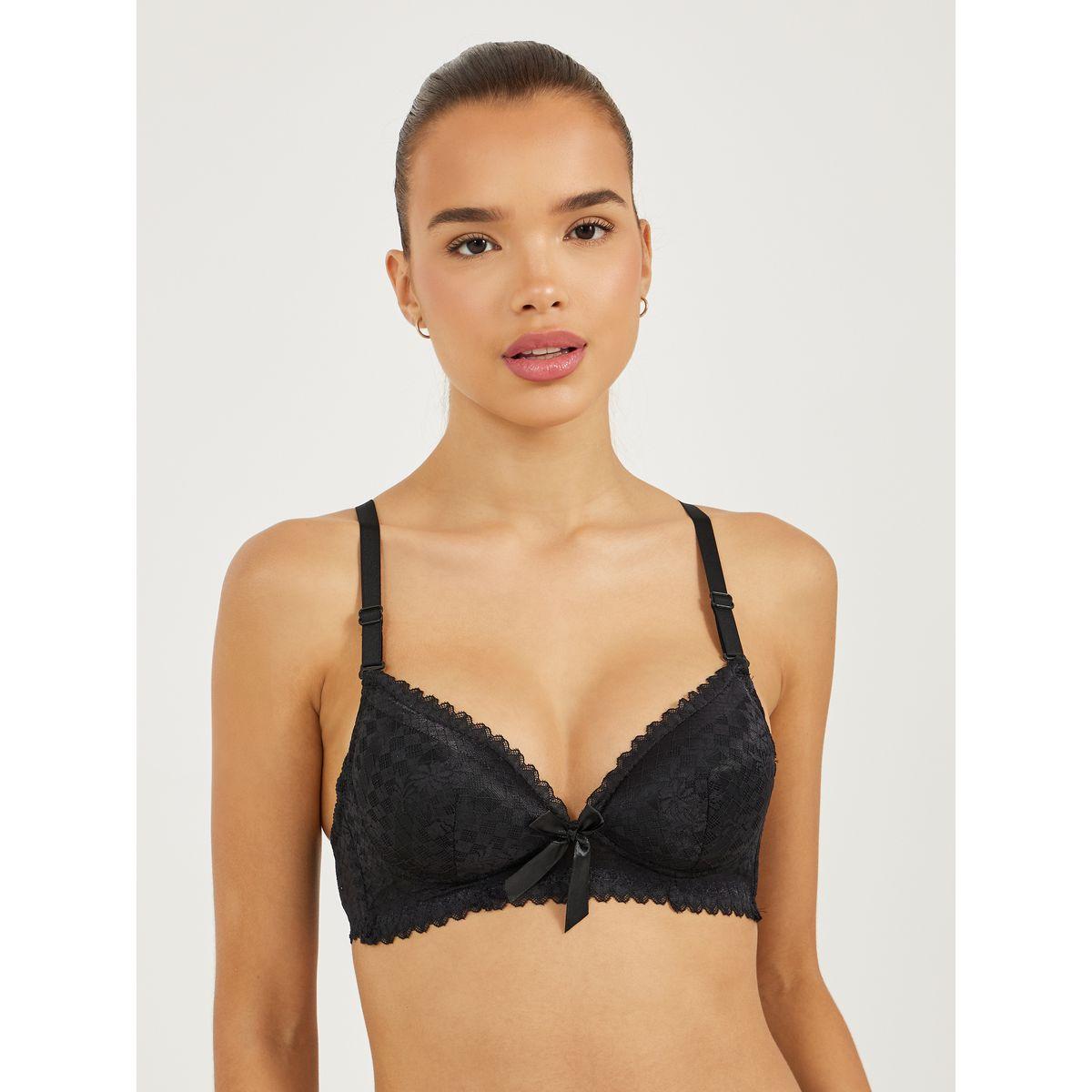 مجموعة من 2 صدرية مبطنة بربطة فيونكة-women-clothing-lingerie-bras-image-2