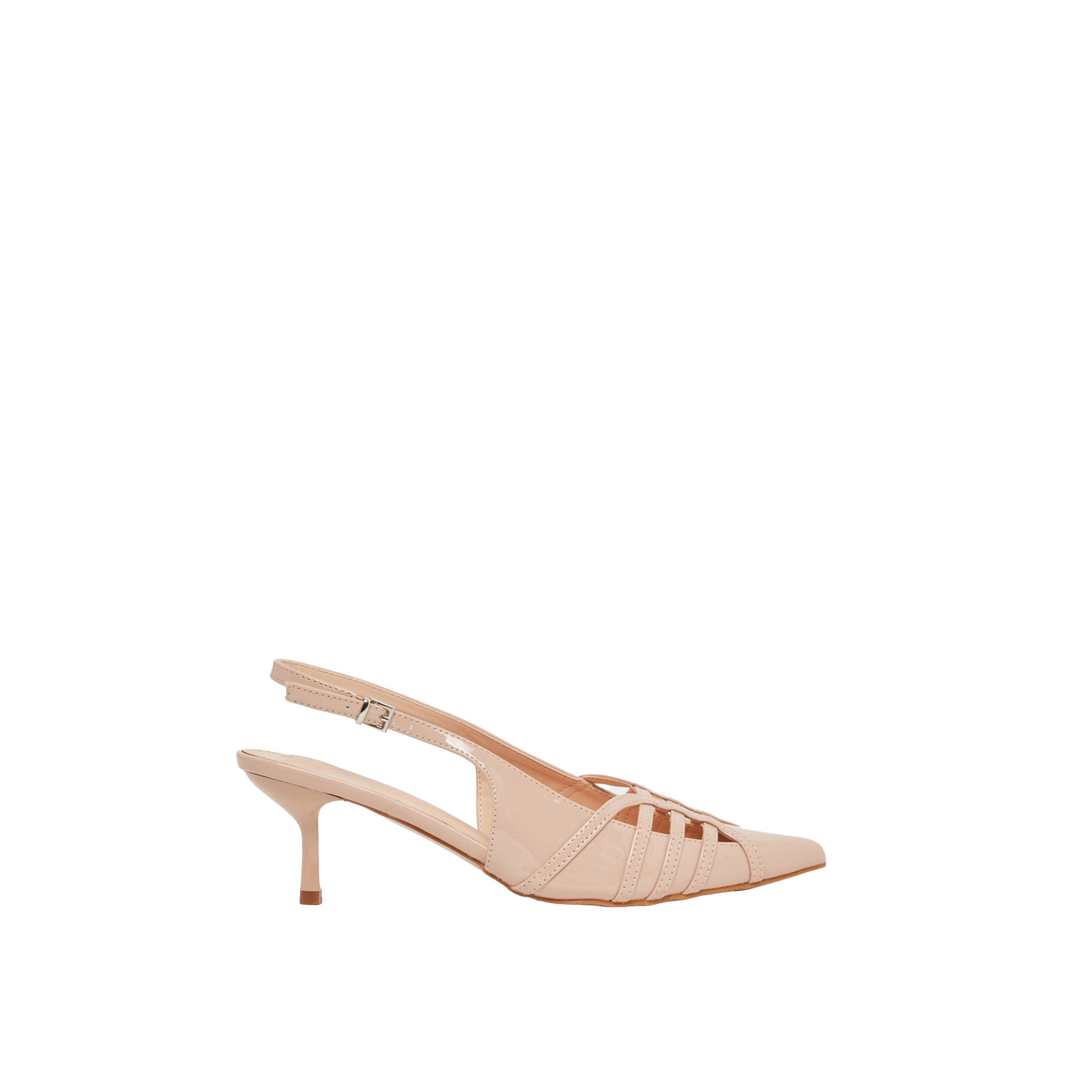 Styli Slingback Pointed Toe Stiletto Heel Shoes-women-shoes-heels-image-1