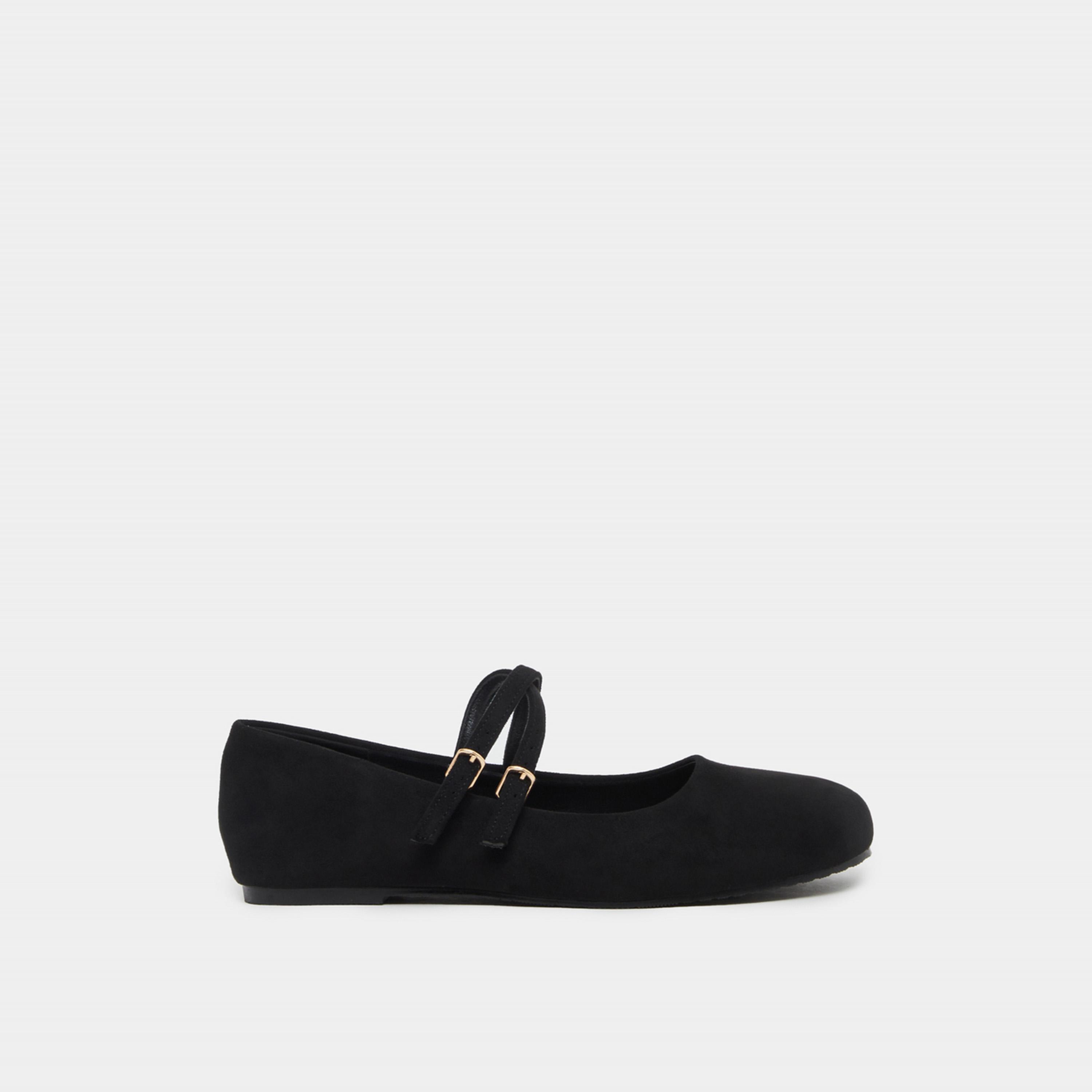 ستايلي - حذاء باليرينا ماري جين مع مشبك للإغلاق-women-shoes-ballerinas-image-2