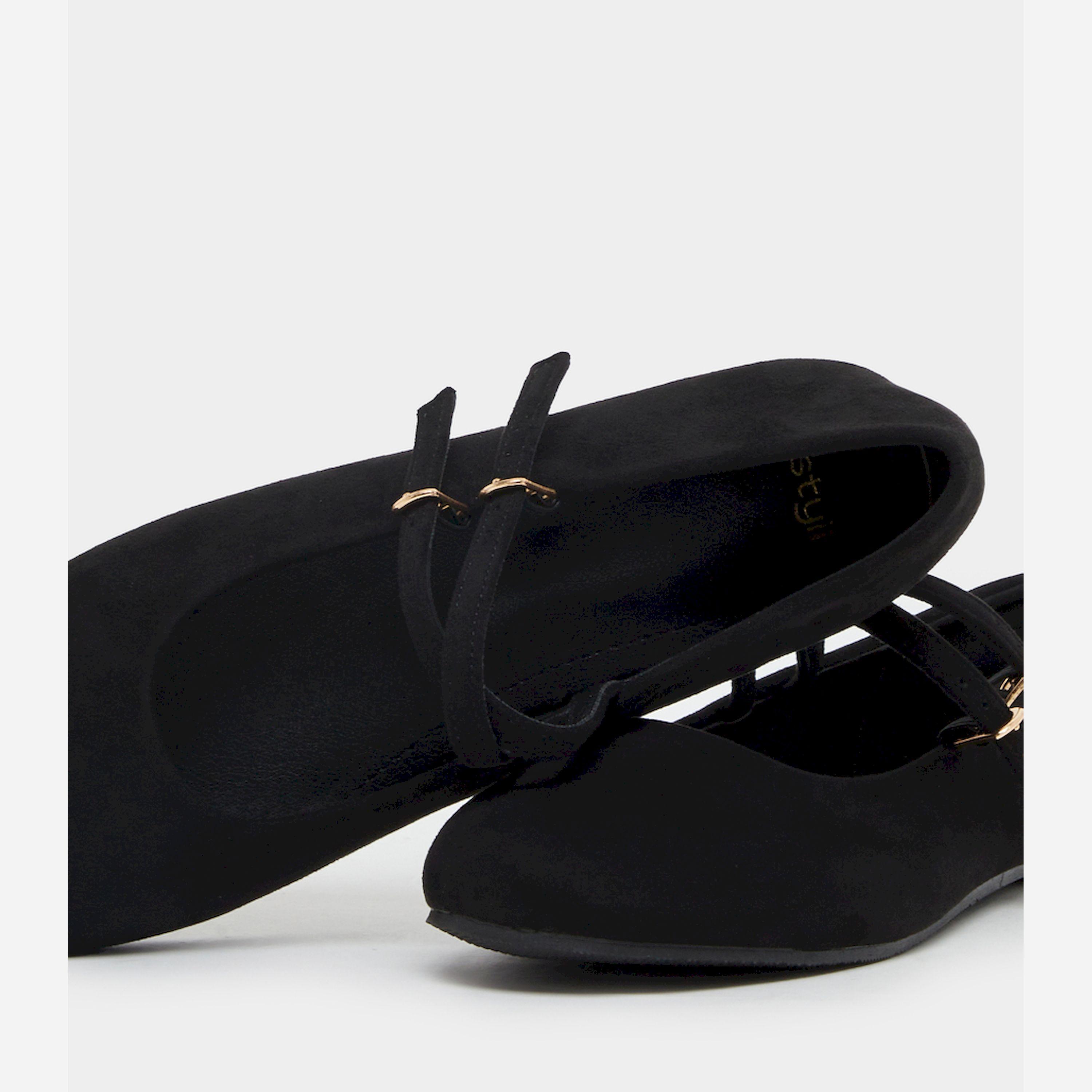 ستايلي - حذاء باليرينا ماري جين مع مشبك للإغلاق-women-shoes-ballerinas-image-4