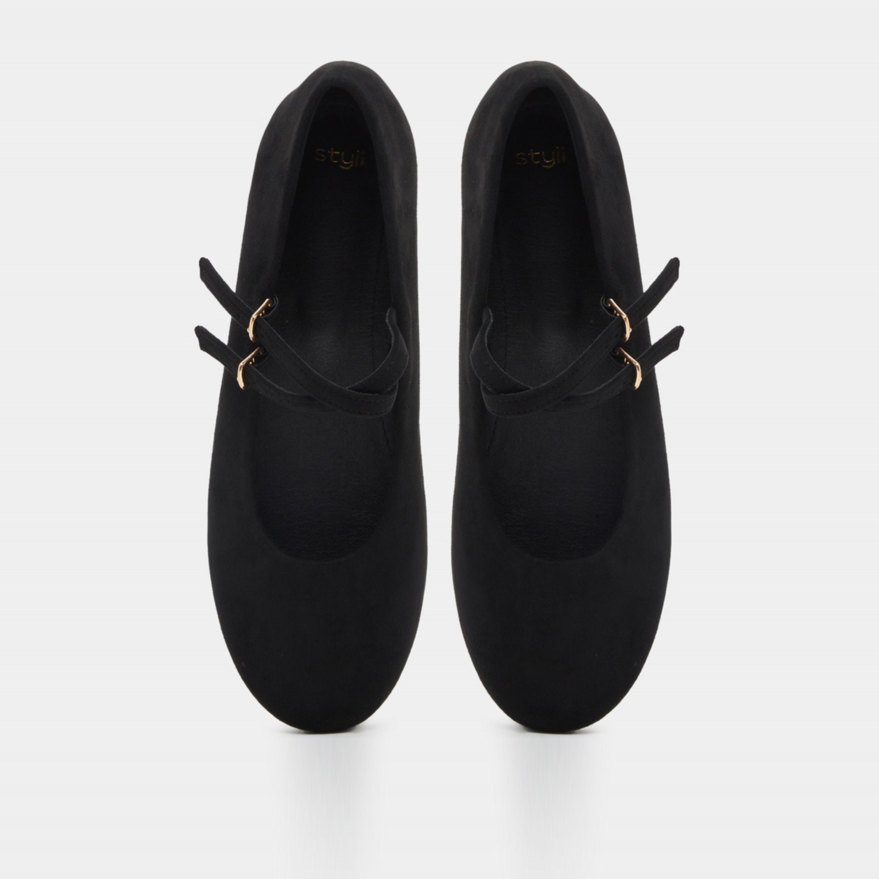 ستايلي - حذاء باليرينا ماري جين مع مشبك للإغلاق-women-shoes-ballerinas-image-6