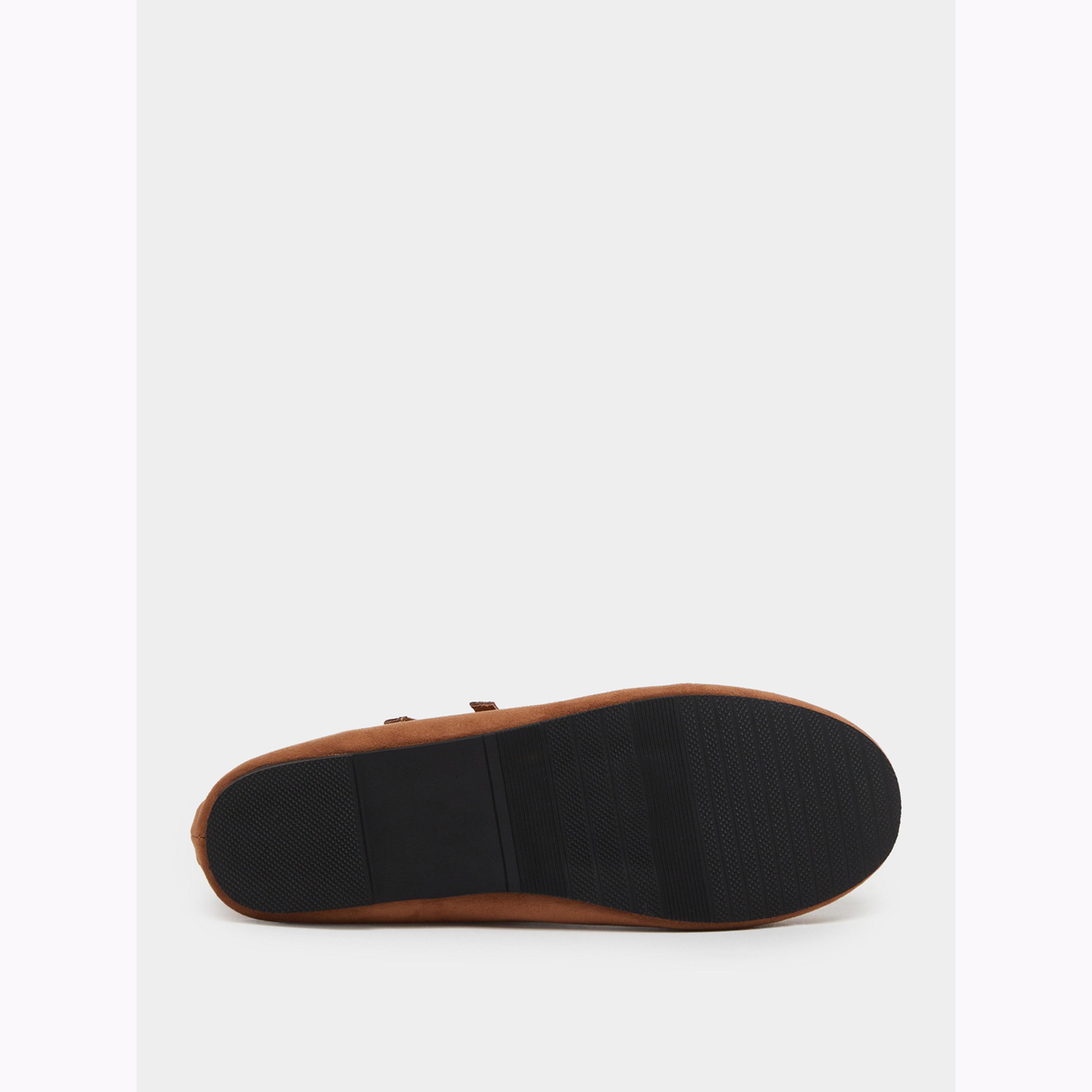 Styli Brown Flat Ballet Shoes-women-shoes-flats-ballerinas-image-6