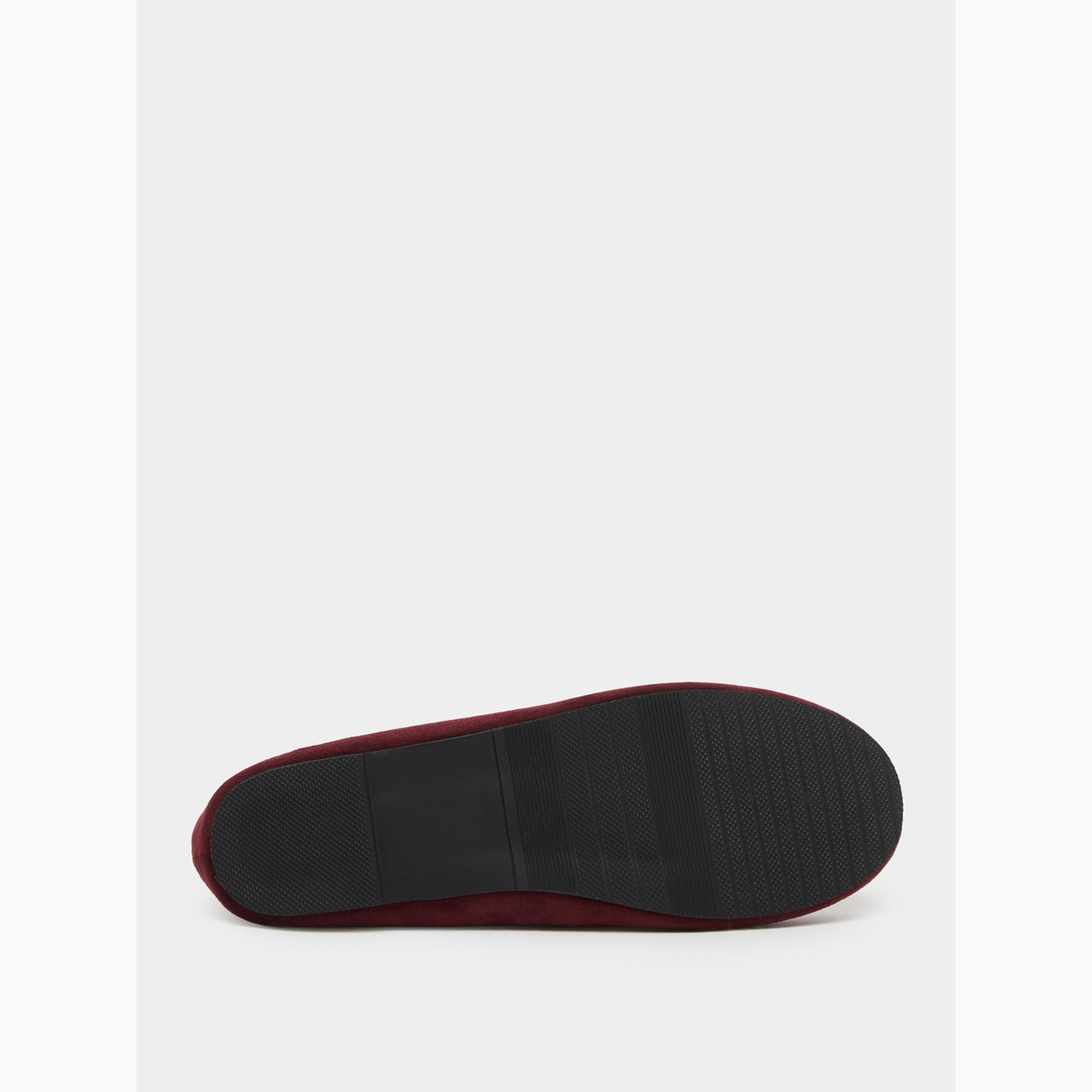 حذاء باليه مسطح لون برغندي-women-shoes-flats-ballerinas-image-6