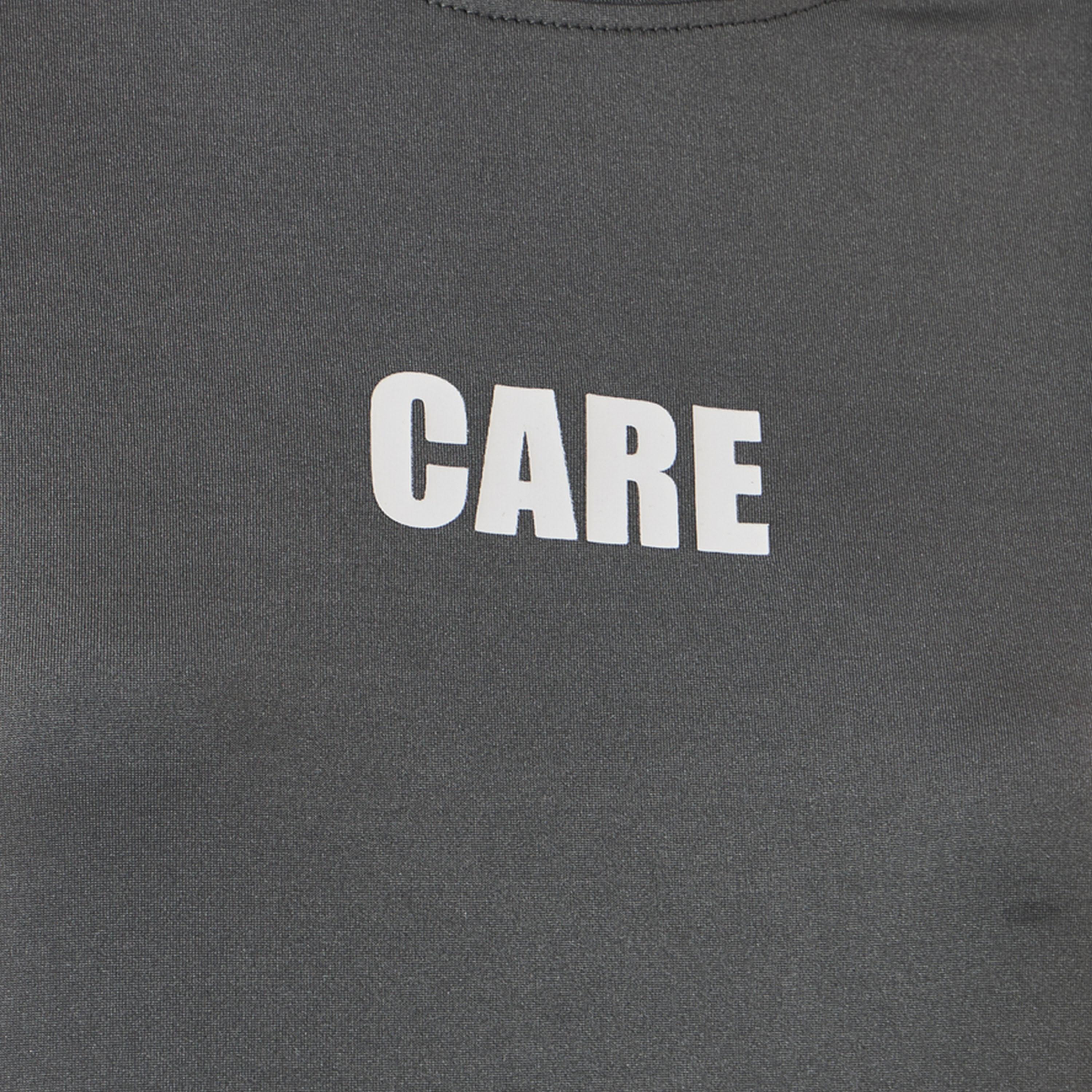 تيشيرت فضفاض بطبعة كتابة وياقة دائرية-women-clothing-tshirts-image-2