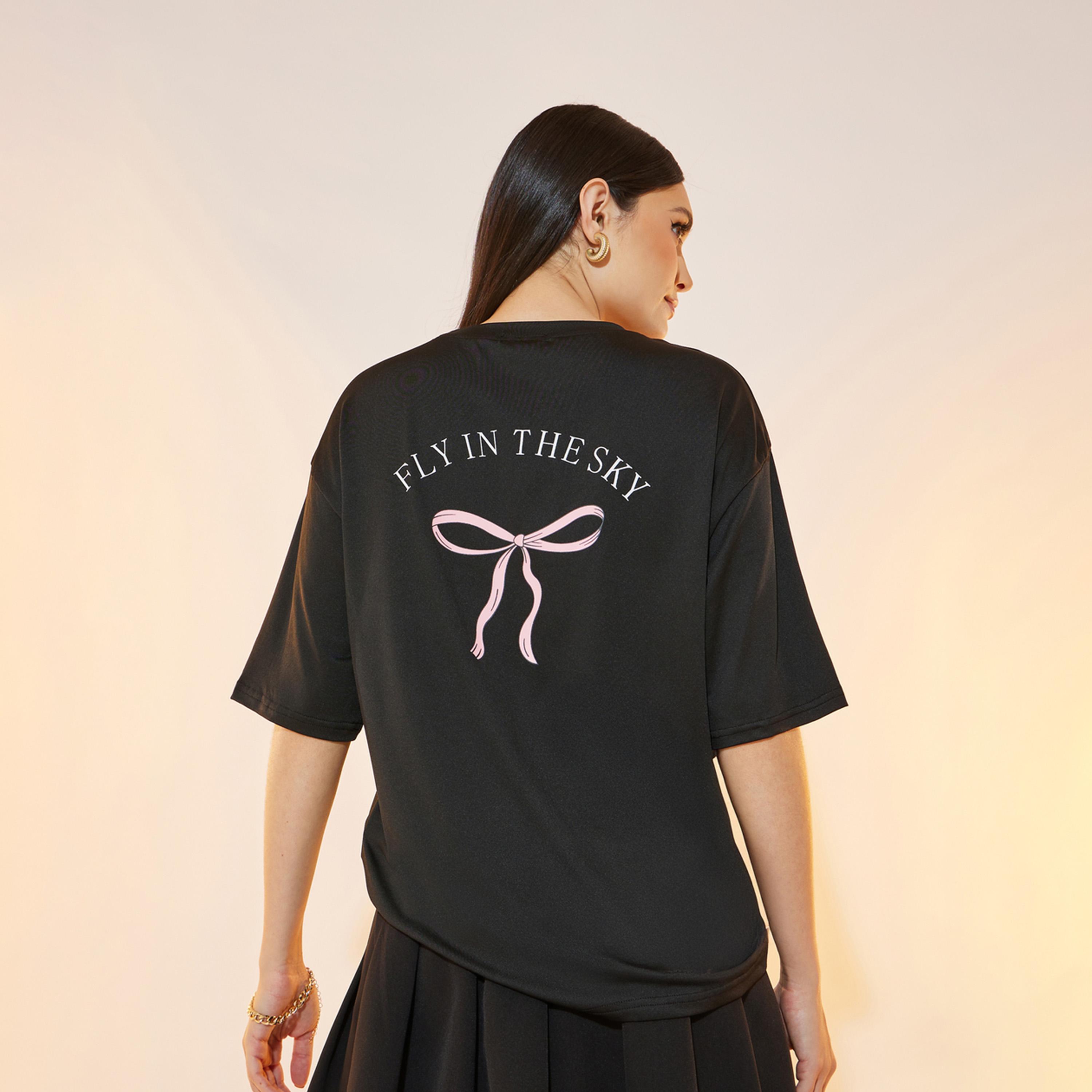 تيشيرت فضفاض بطبعة جرافيك-women-clothing-tshirts-image-1