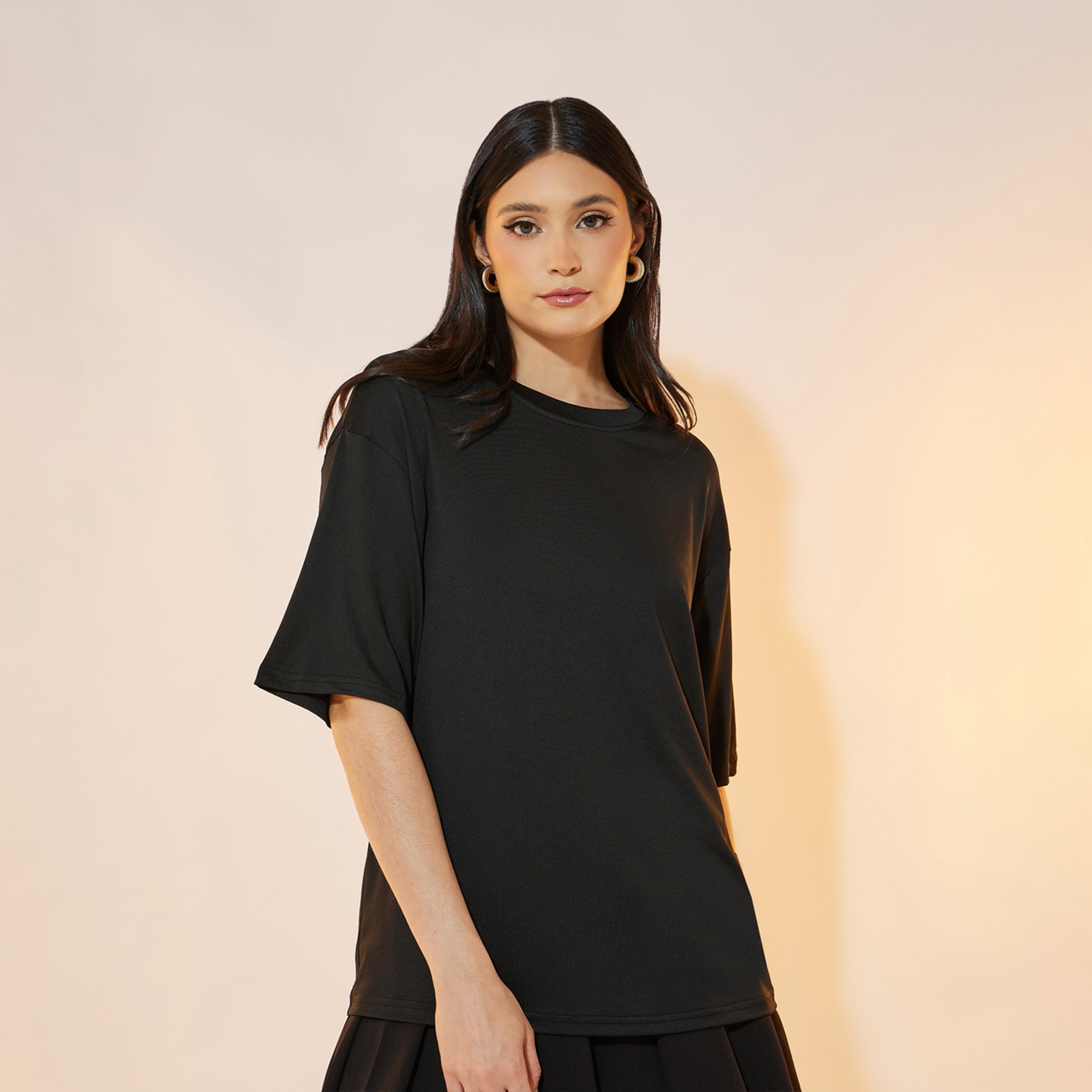 Take Two Back Graphic Print Oversize T-Shirt-women-clothing-tshirts-image-4