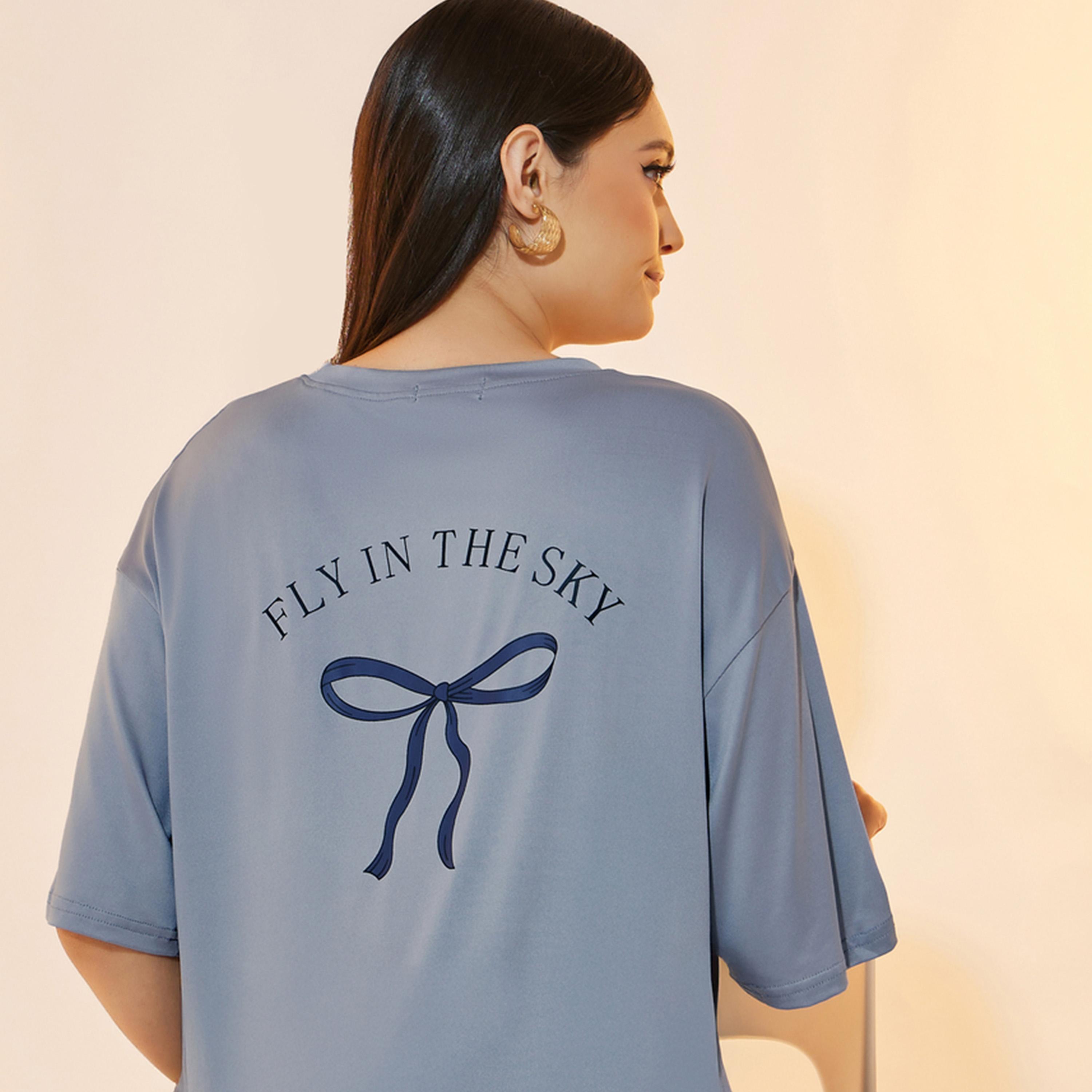 Take Two Back Graphic Print Oversize T-Shirt-women-clothing-tshirts-image-1
