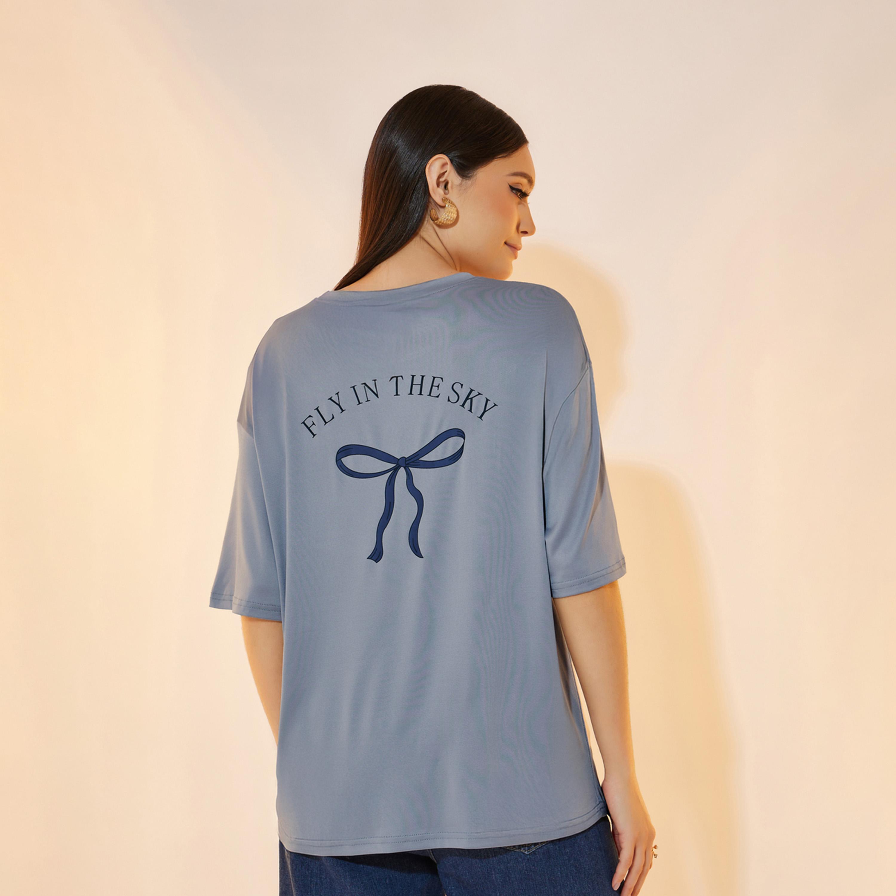 Take Two Back Graphic Print Oversize T-Shirt-women-clothing-tshirts-image-4