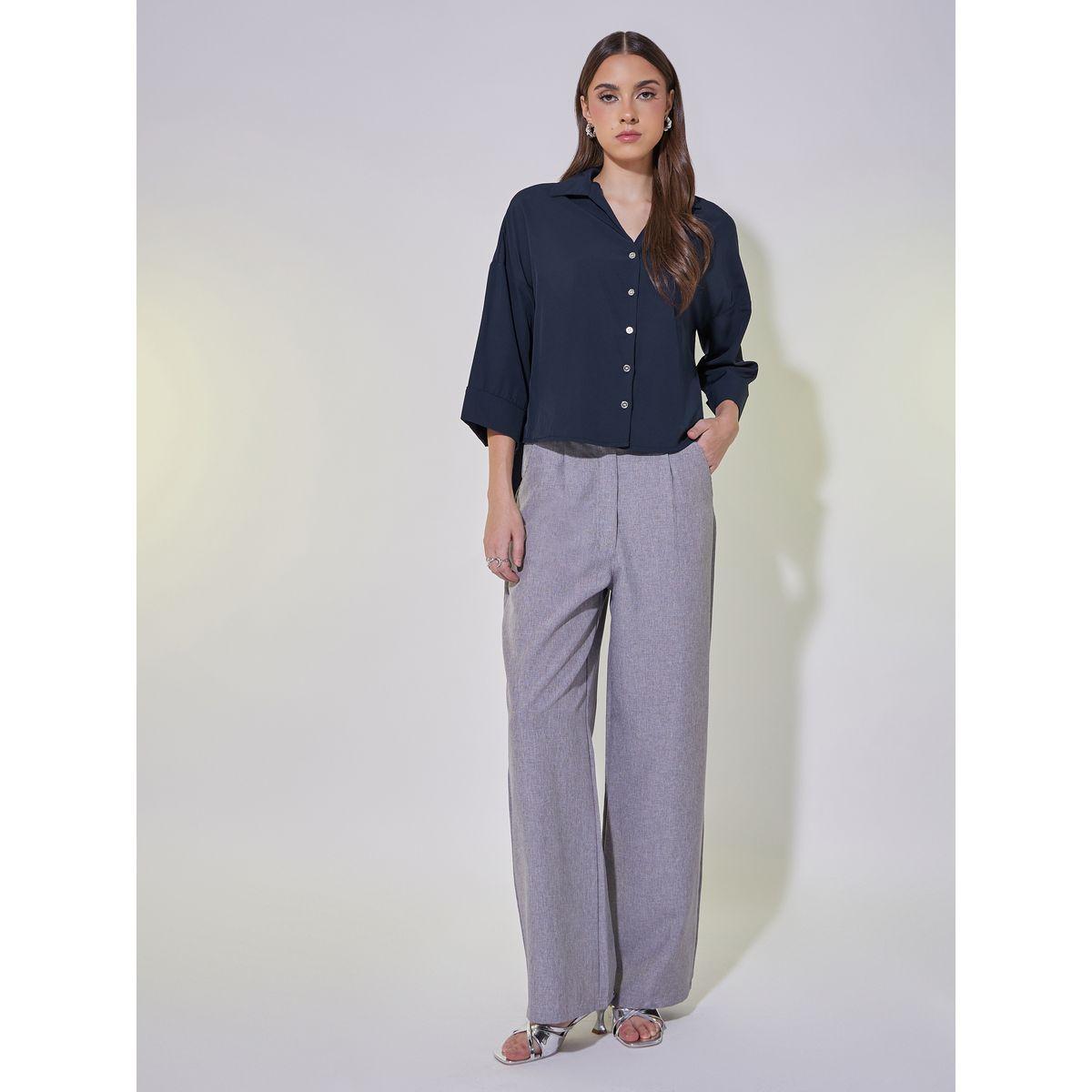 Take Two 3/4 Sleeve High-Low Boxy Fit Shirt-women-clothing-shirtsandblouses-shirts-image-2