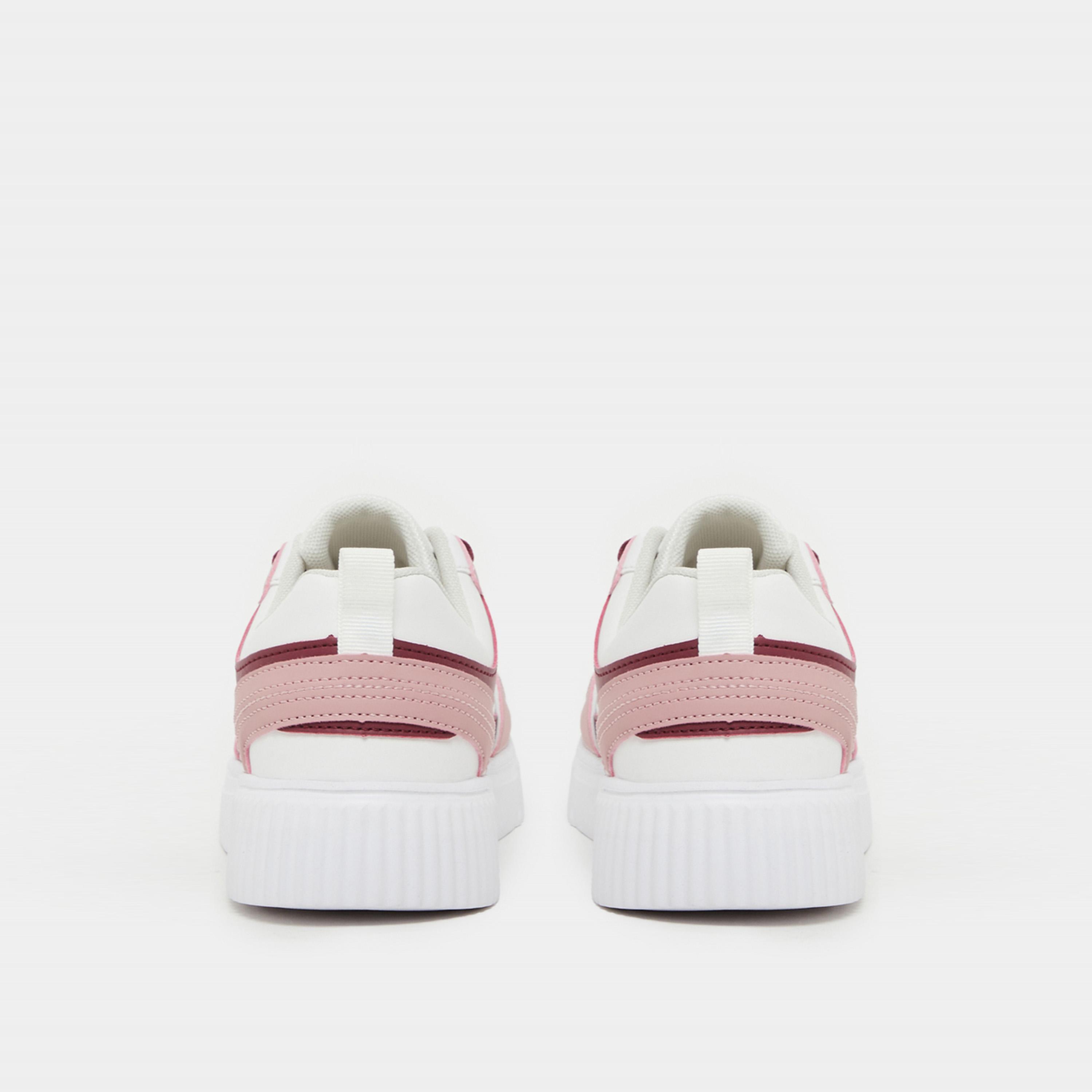 ستايلي - حذاء رياضي بألوان متباينة برباط-women-shoes-sneakers-image-4