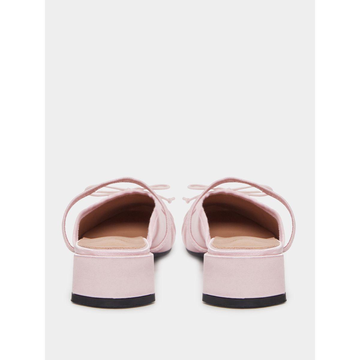 حذاء ميولز بمقدمة الموند وربطة فيونكة-women-shoes-flats-mules-image-4