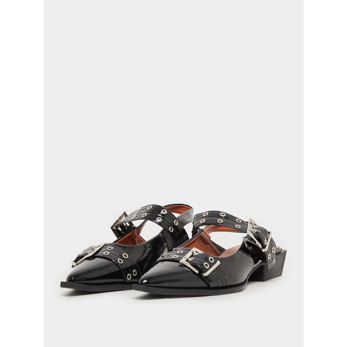 حذاء كاجوال بمقدمة مدببة وكعب سميك-women-shoes-loafersandmoccasins-image-2